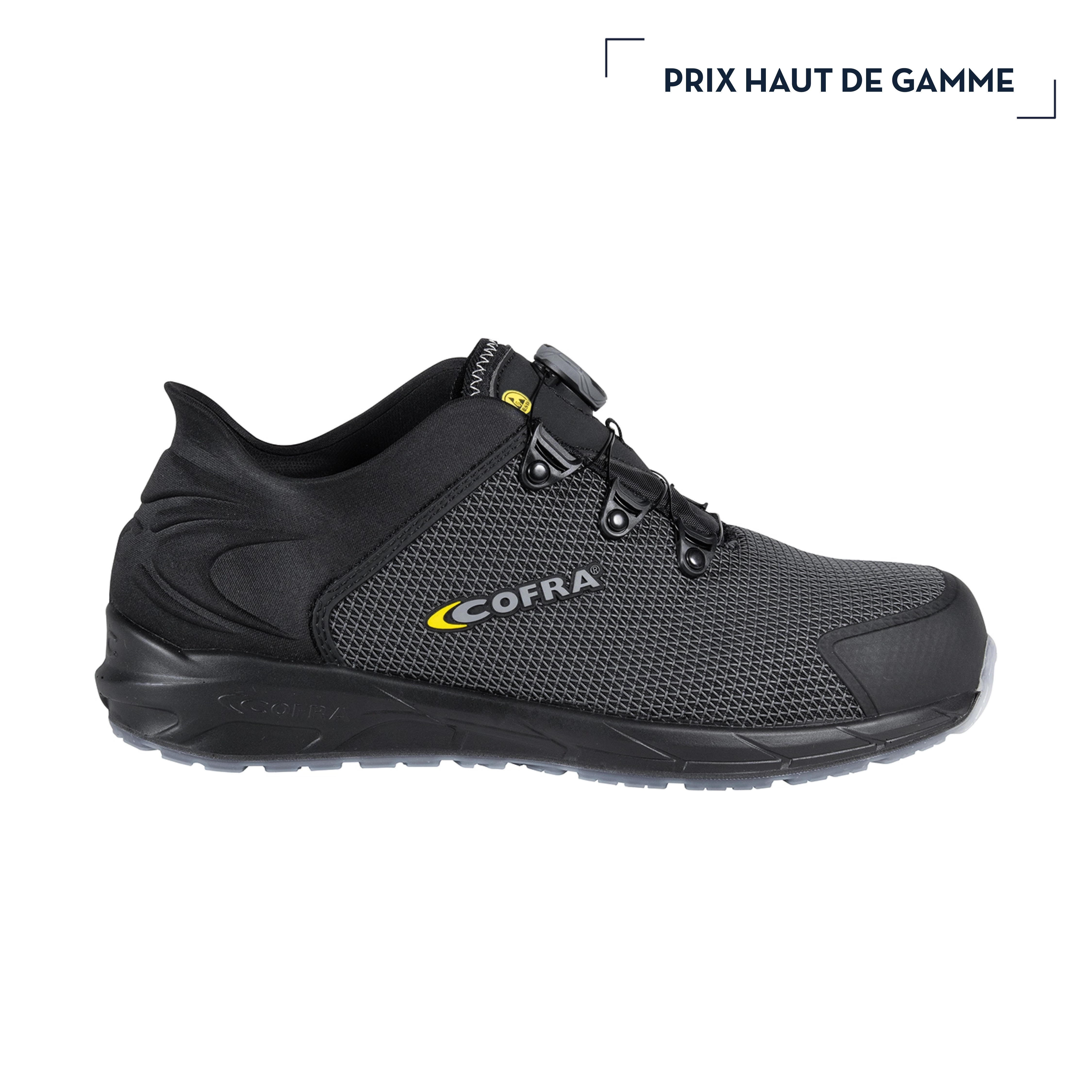 EIRA S3 ESD | BASKETS DE SECURITE RESISTANTE TYPE RUNNING BOA