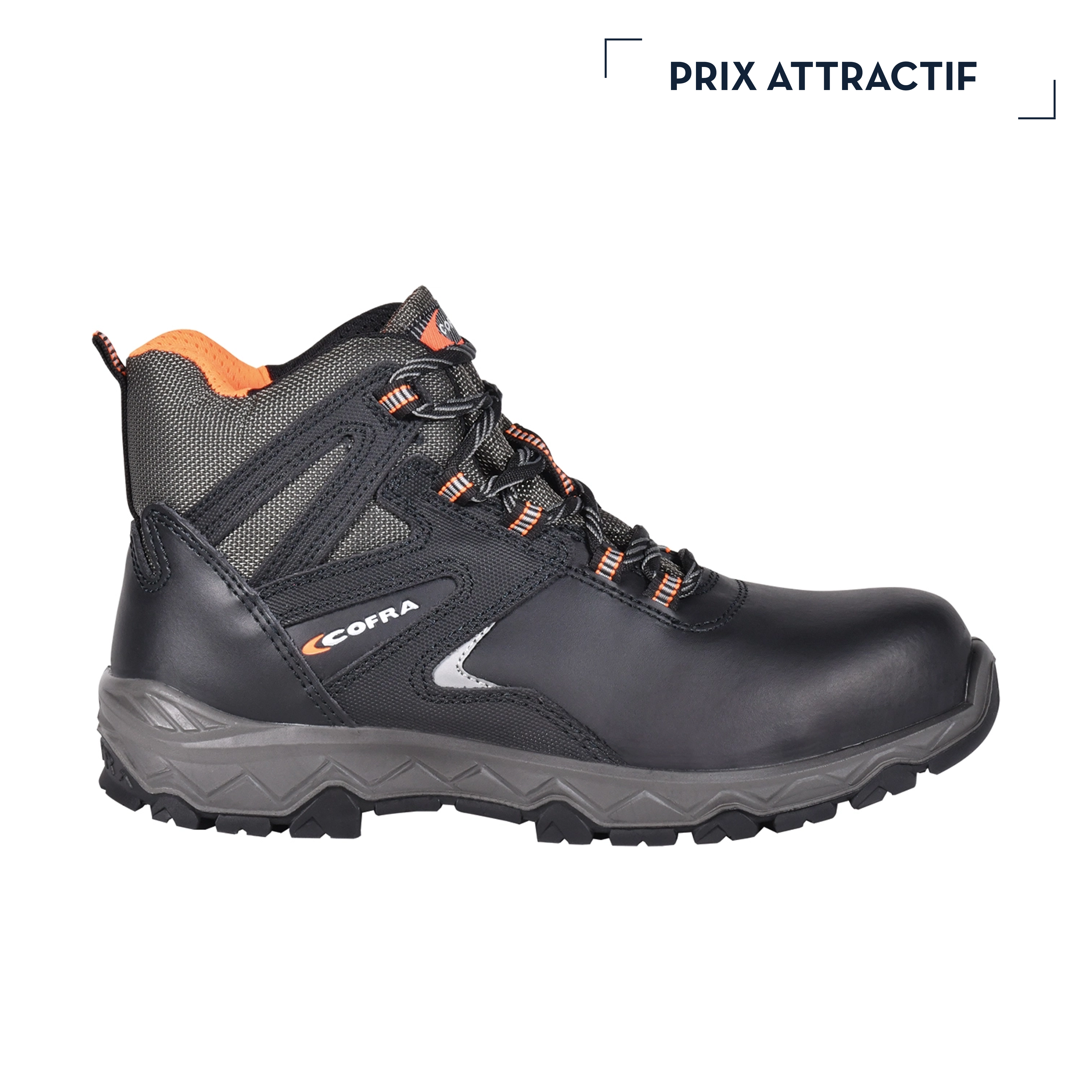 ASCENT S3 | CHAUSSURES DE SECURITE HAUTE POUR ARTISANS PAS CHER COFRA
