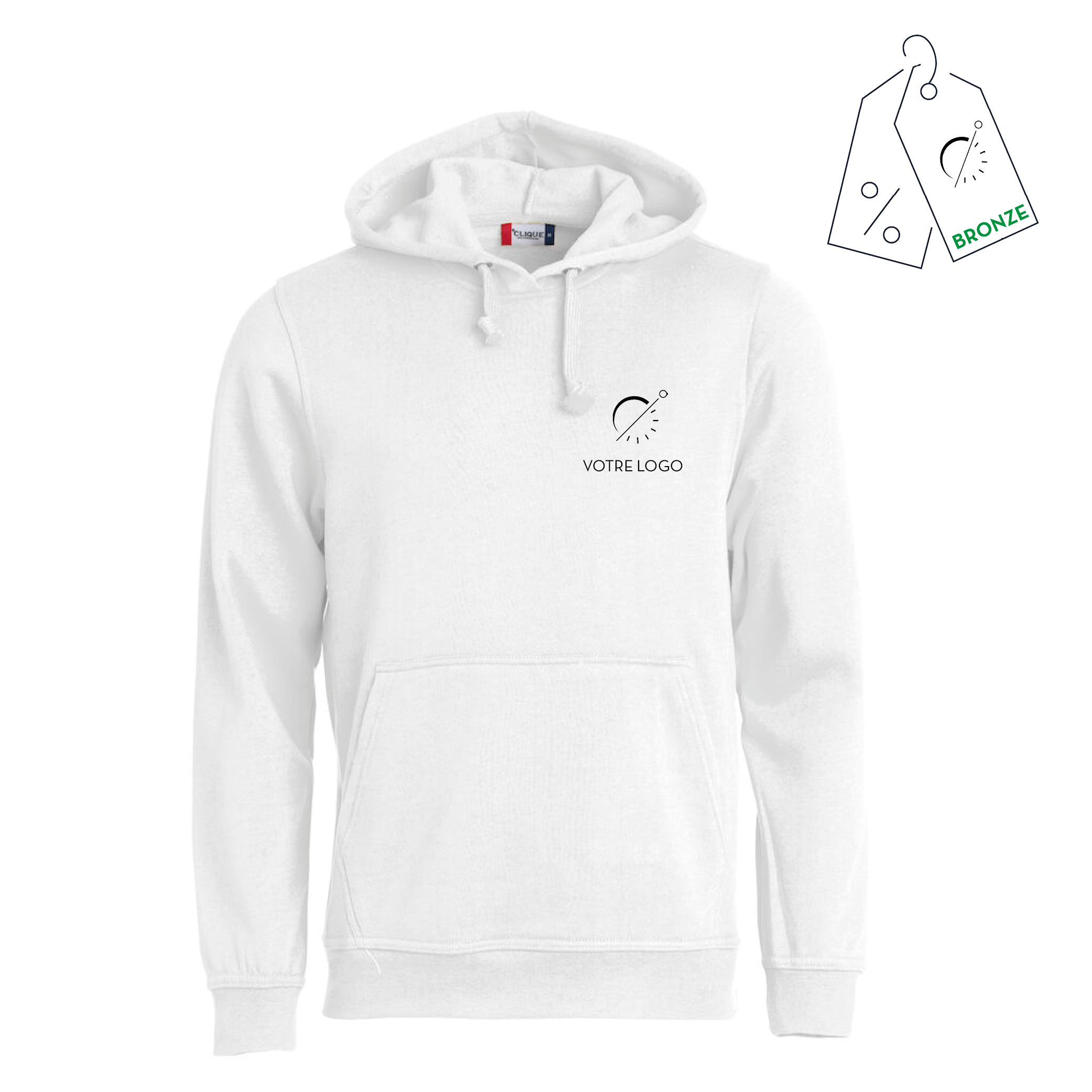 BASIC EROS | 280G | HOODIE PERSONNALISÉ