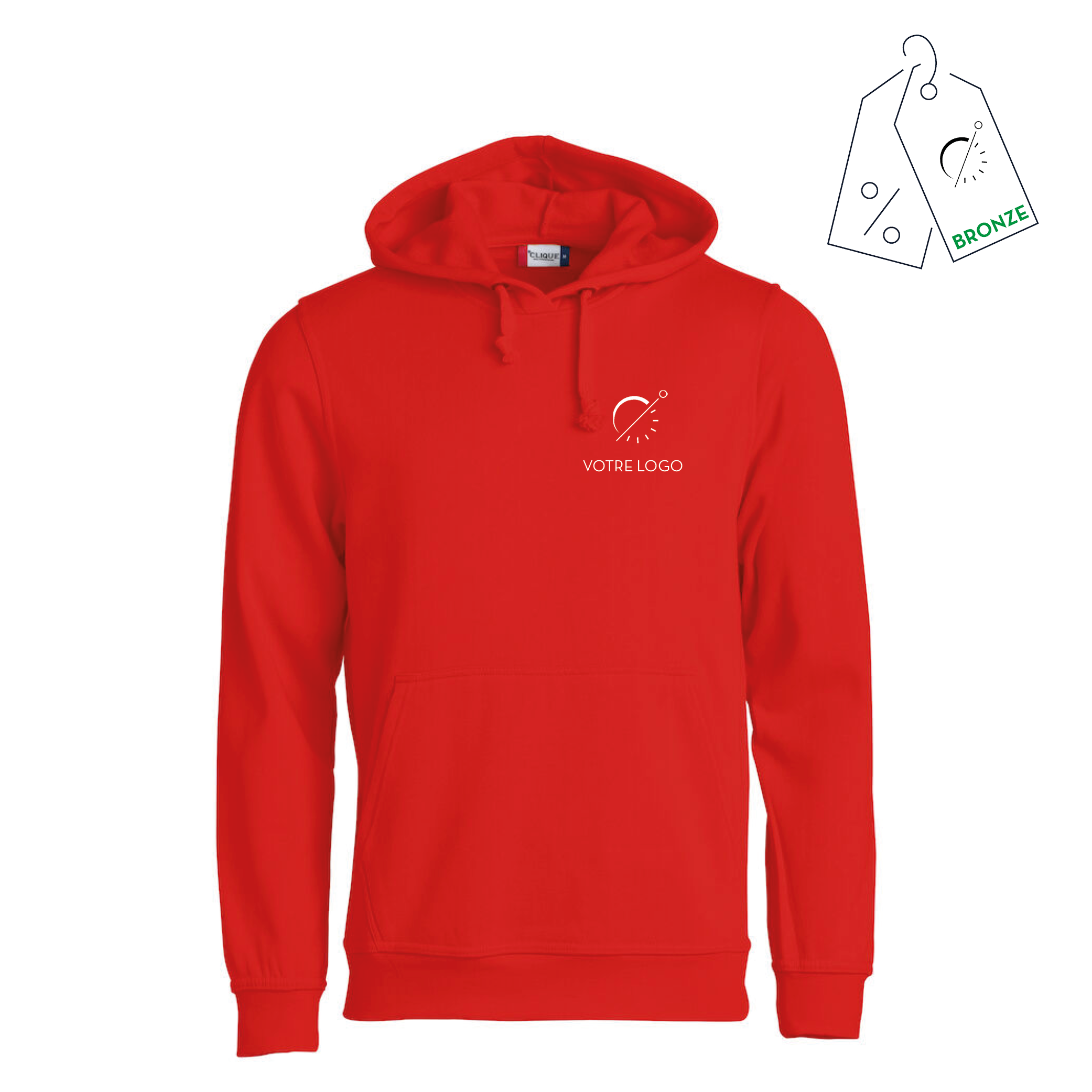 BASIC EROS | 280G | HOODIE PERSONNALISÉ