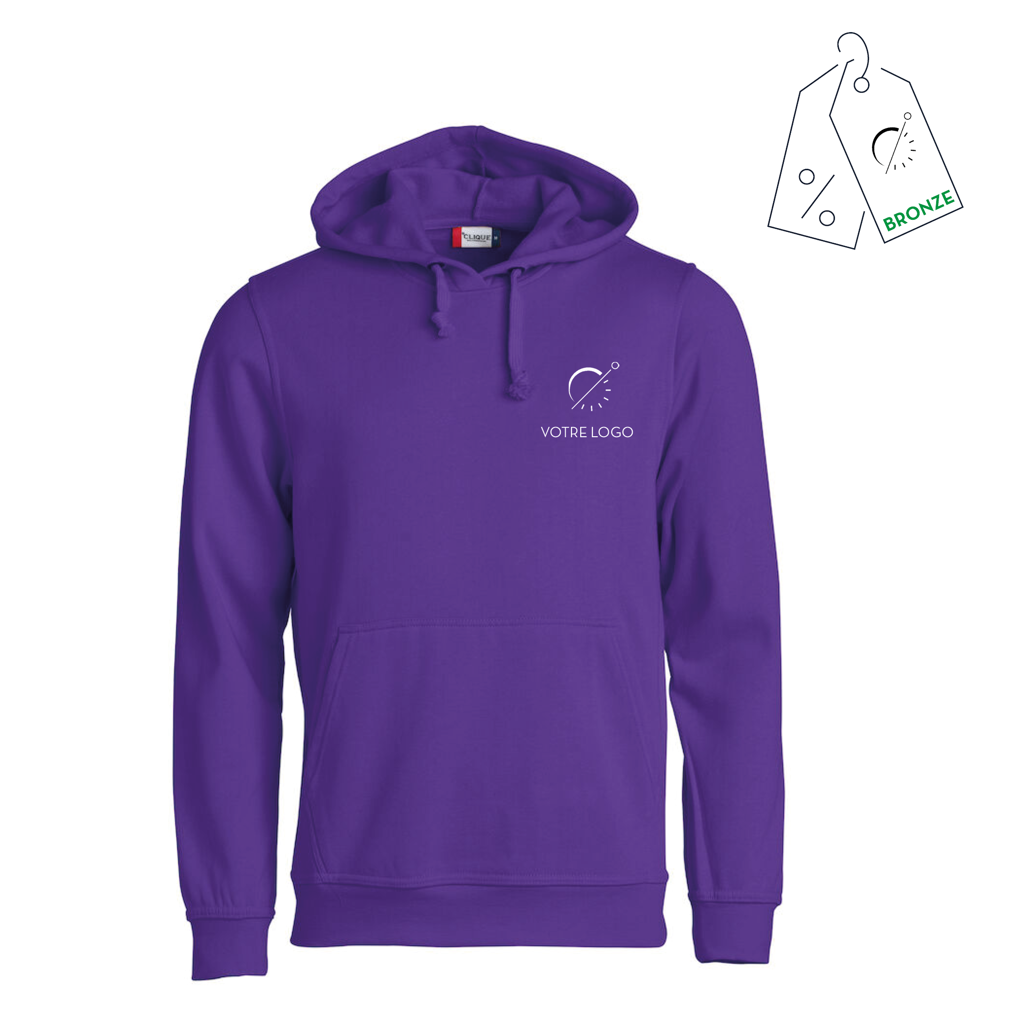 BASIC EROS | 280G | HOODIE PERSONNALISÉ