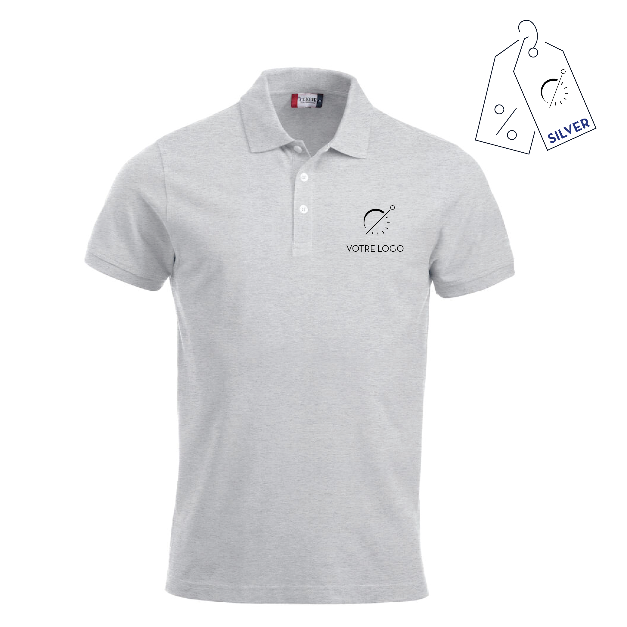 POLO CLASSIC LETO | 200G | POLO PERSONNALISABLE