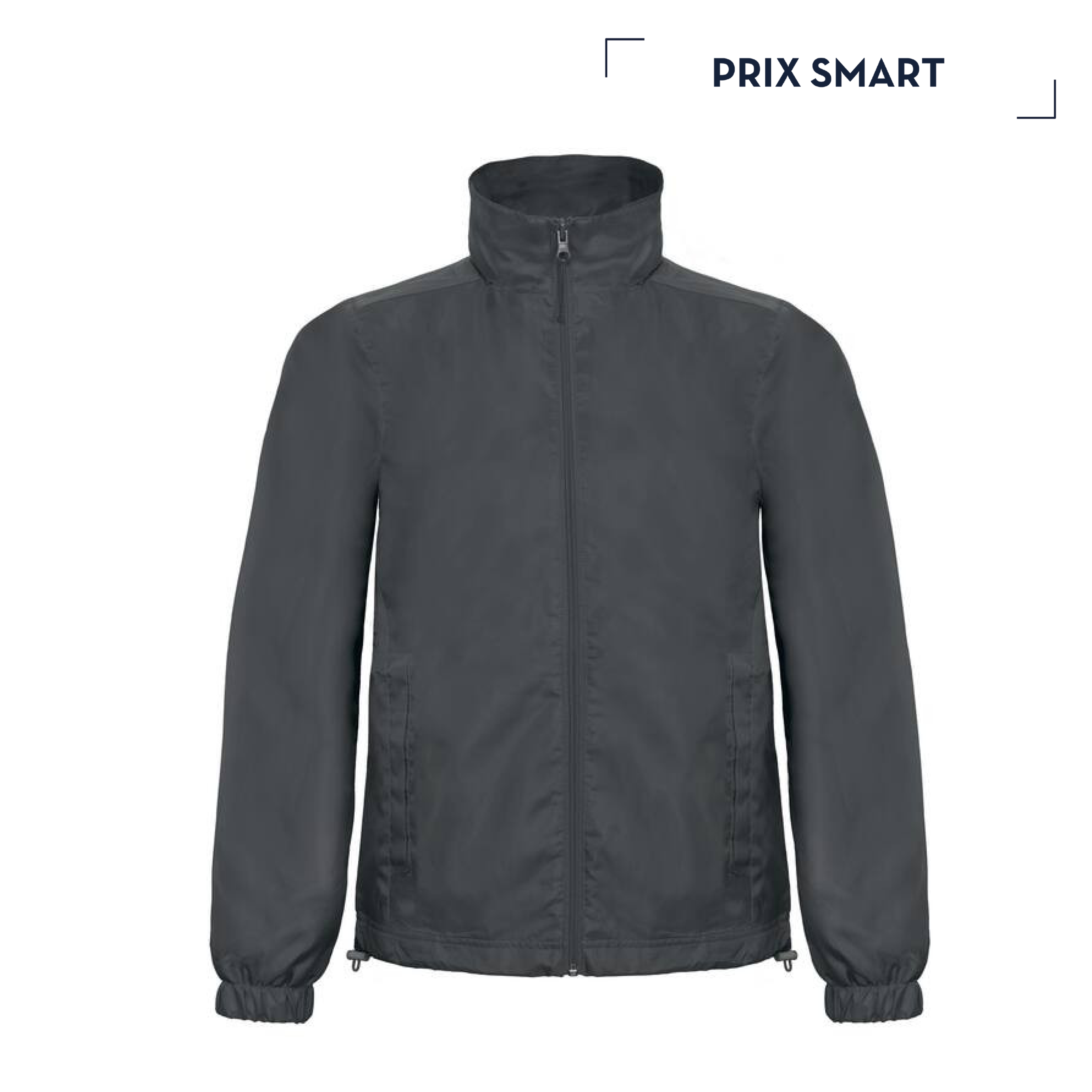 GIOTA | VESTE COUPE-VENT DOUBLÉ TRICOT A CAPUCHE