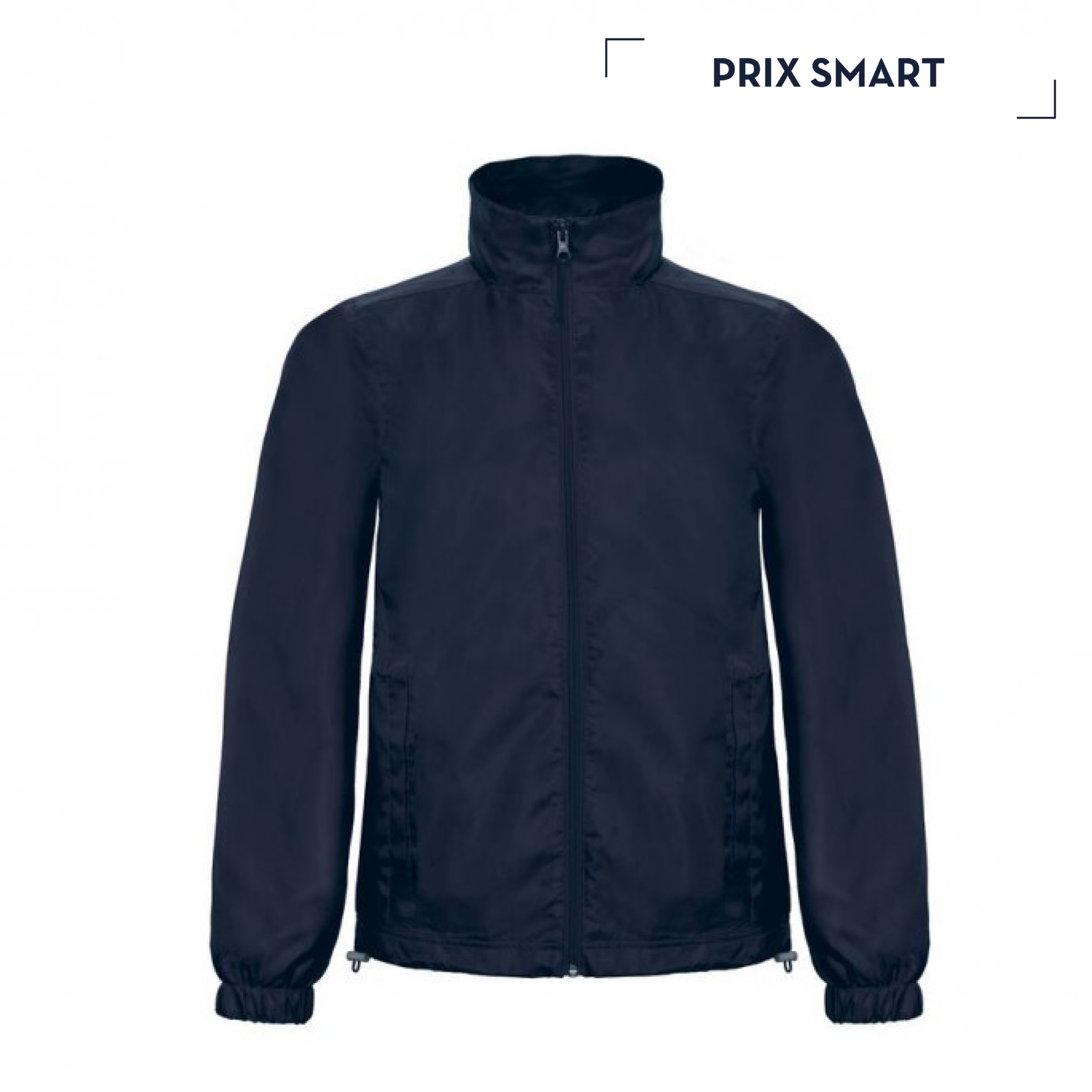 GIOTA | VESTE COUPE-VENT DOUBLÉ TRICOT A CAPUCHE