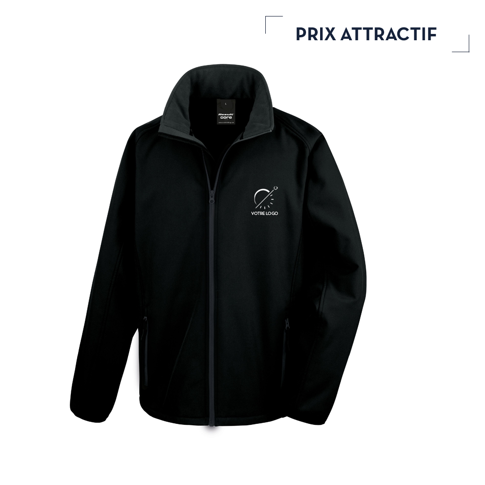NYX | VESTE SOFTSHELL PERSONNALISABLE