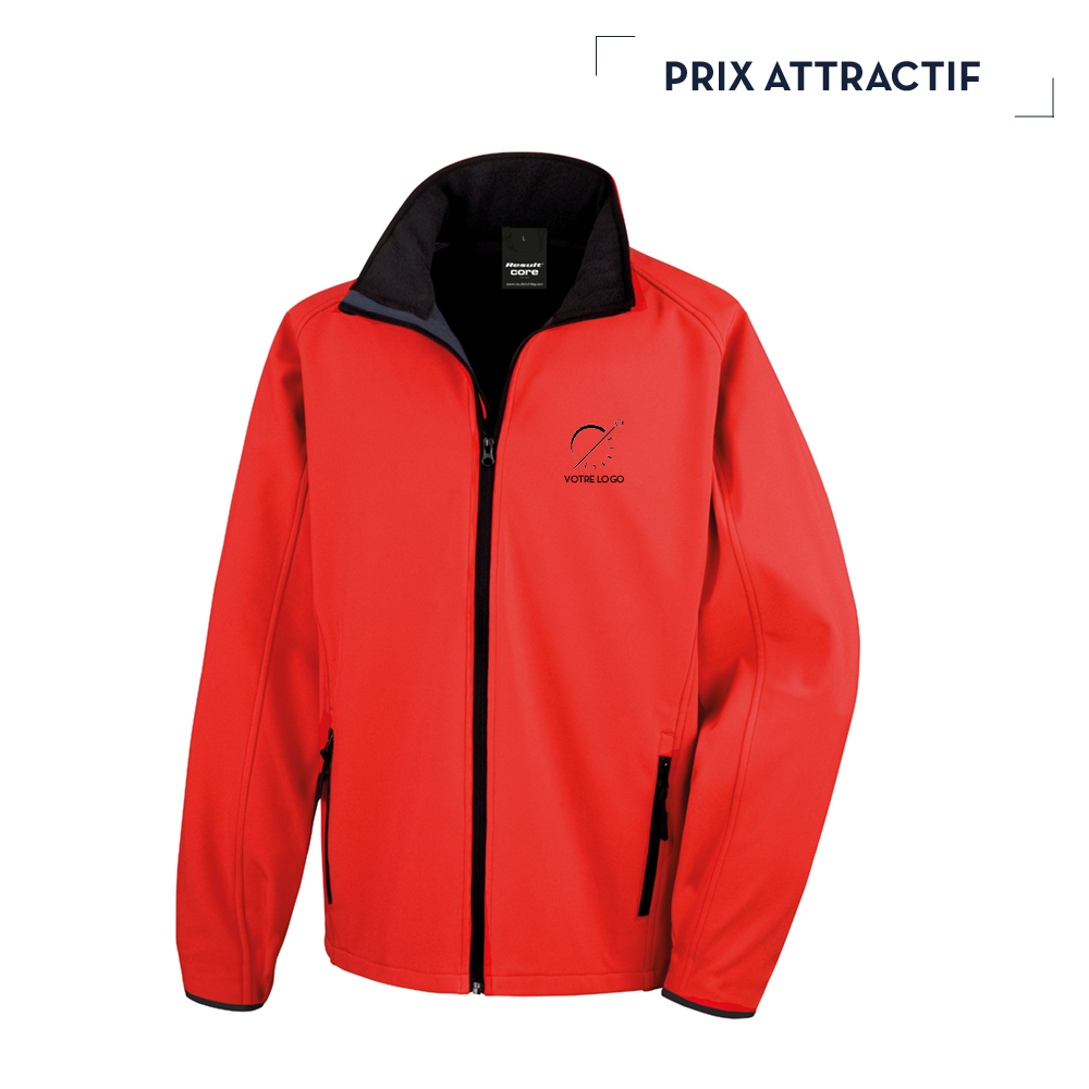 NYX | VESTE SOFTSHELL PERSONNALISABLE