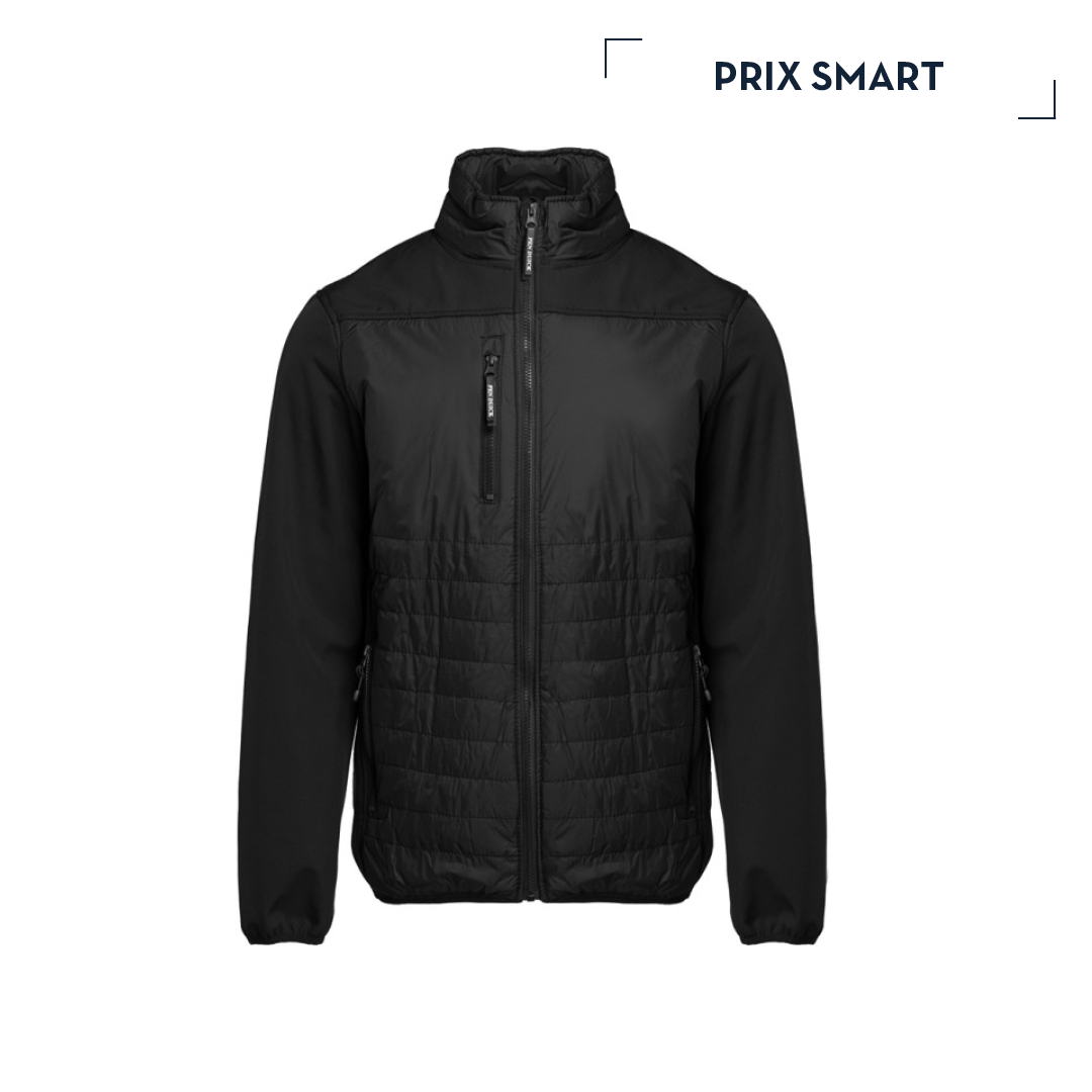 BORÉALIS | VESTE BI-MATIÈRE DOUBLÉ POLAIRE