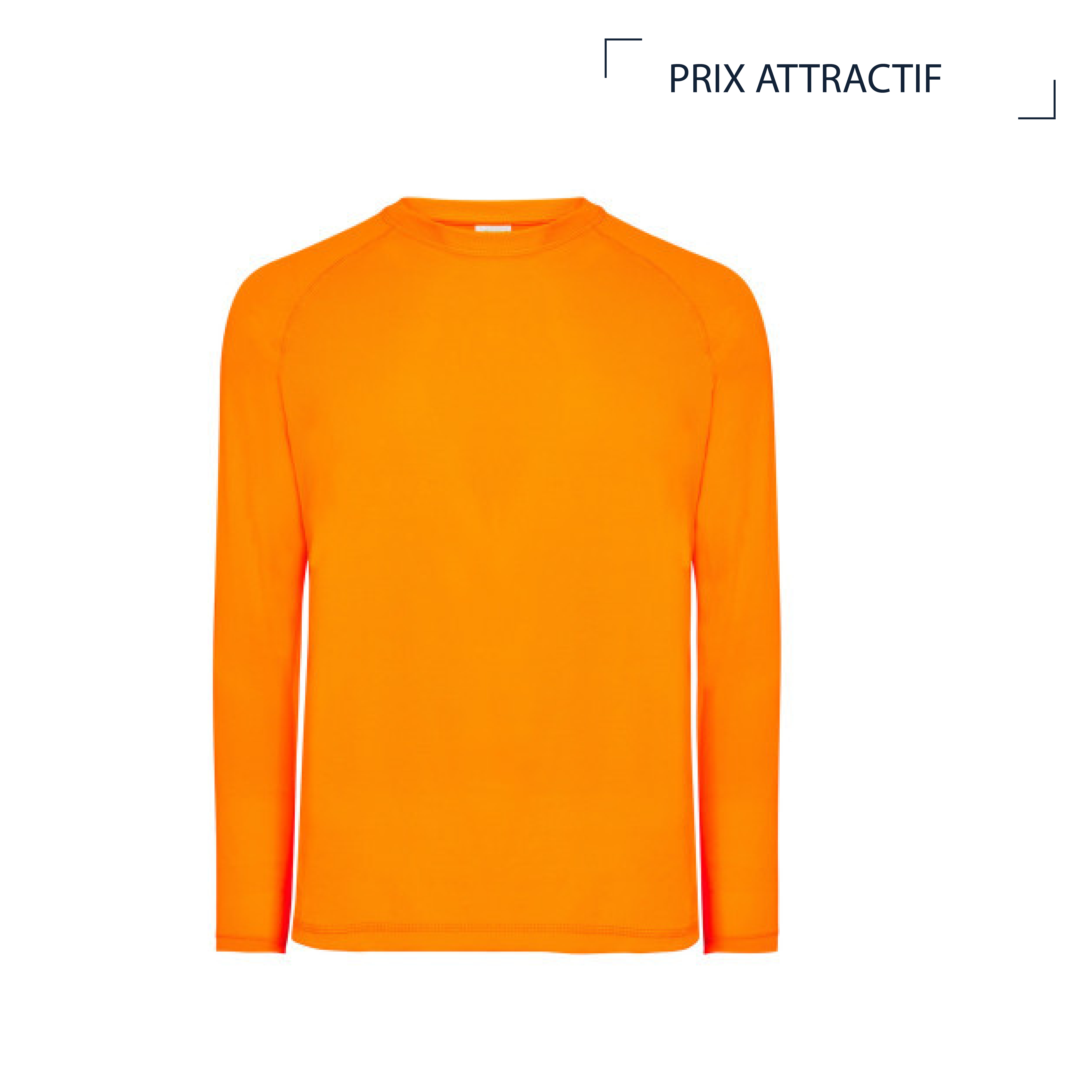 MAN SPORT ML | 130G | T SHIRT DE SPORT MANCHES LONGUES