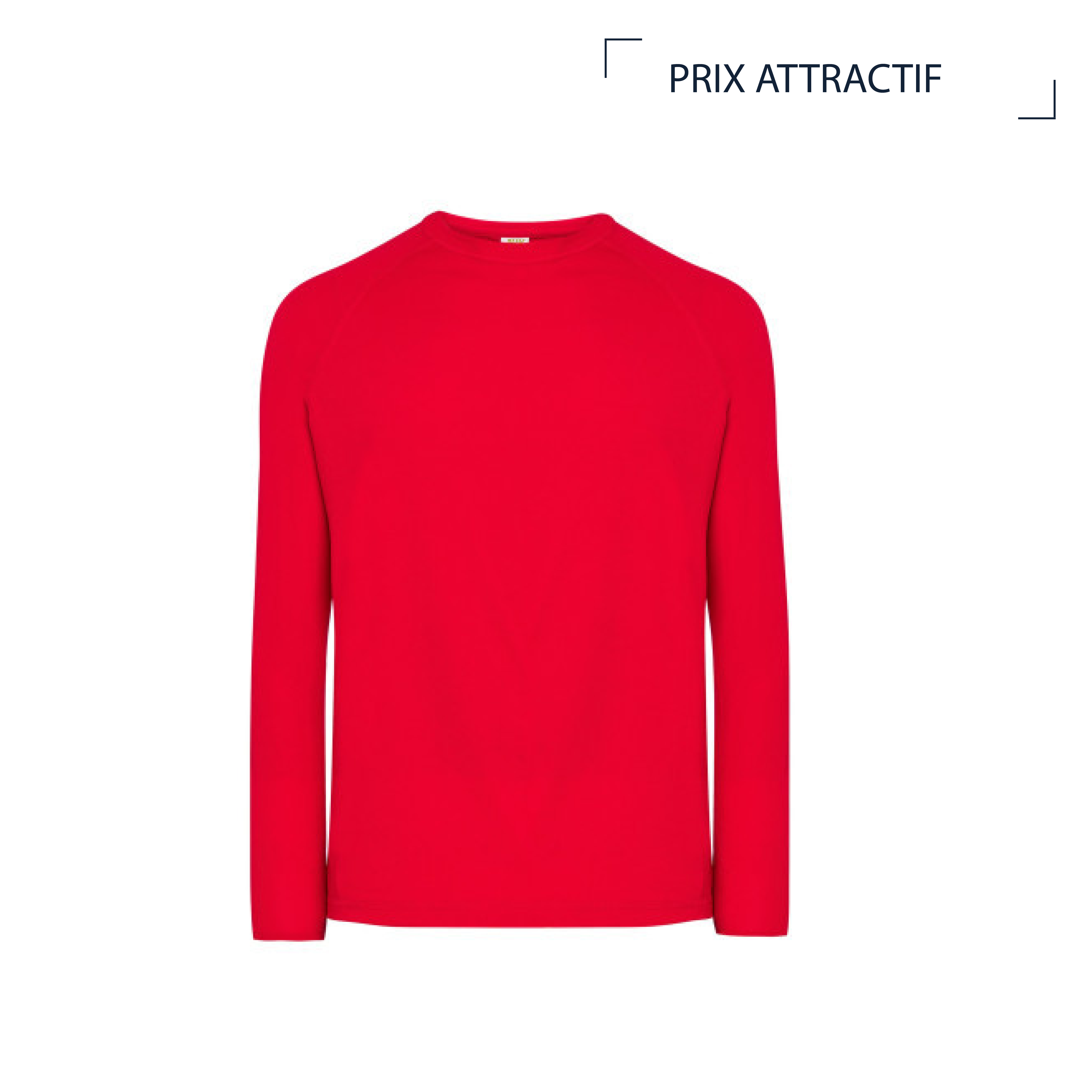 MAN SPORT ML | 130G | T SHIRT DE SPORT MANCHES LONGUES