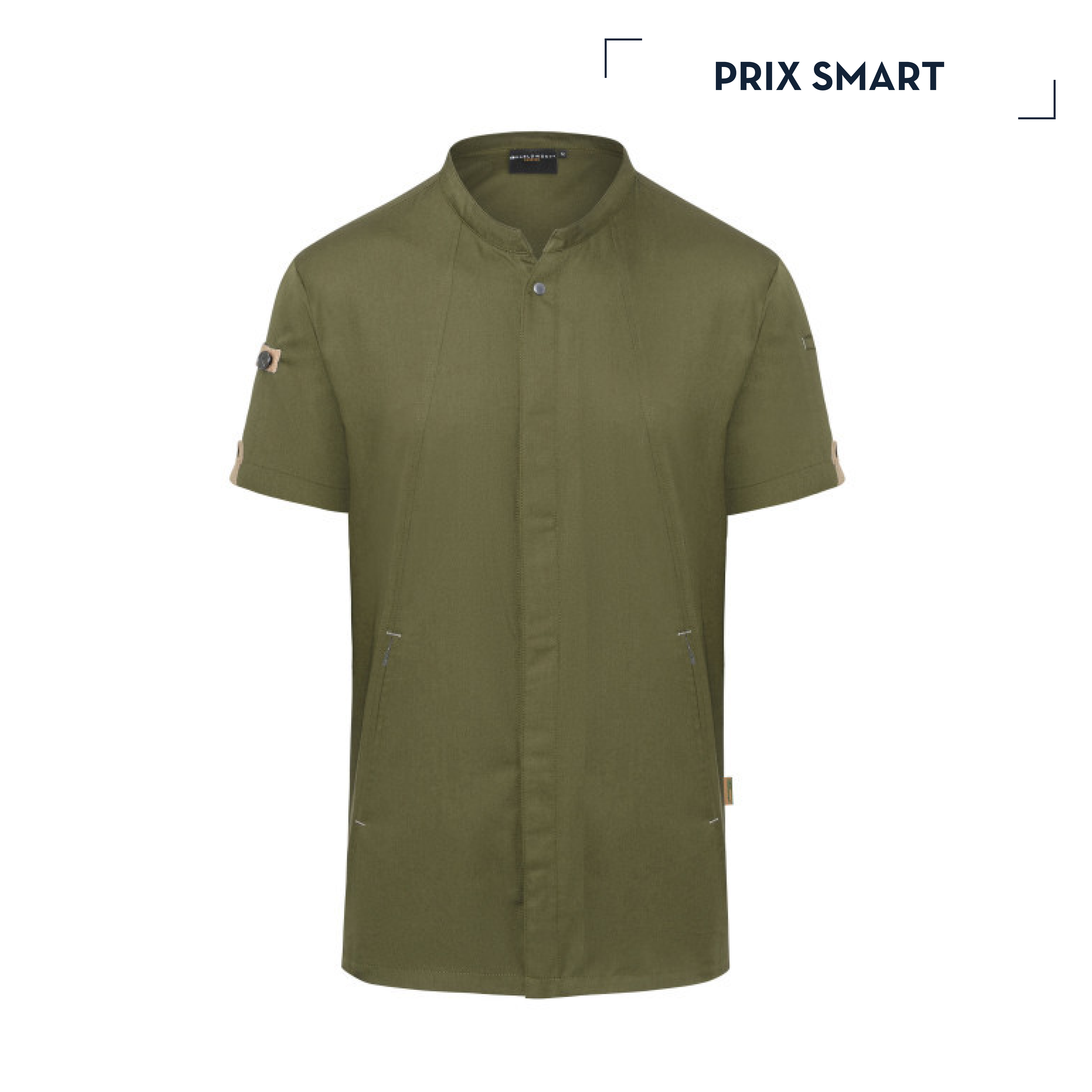 JOSSELIN | VESTE DE CUISINE MANCHES COURTES