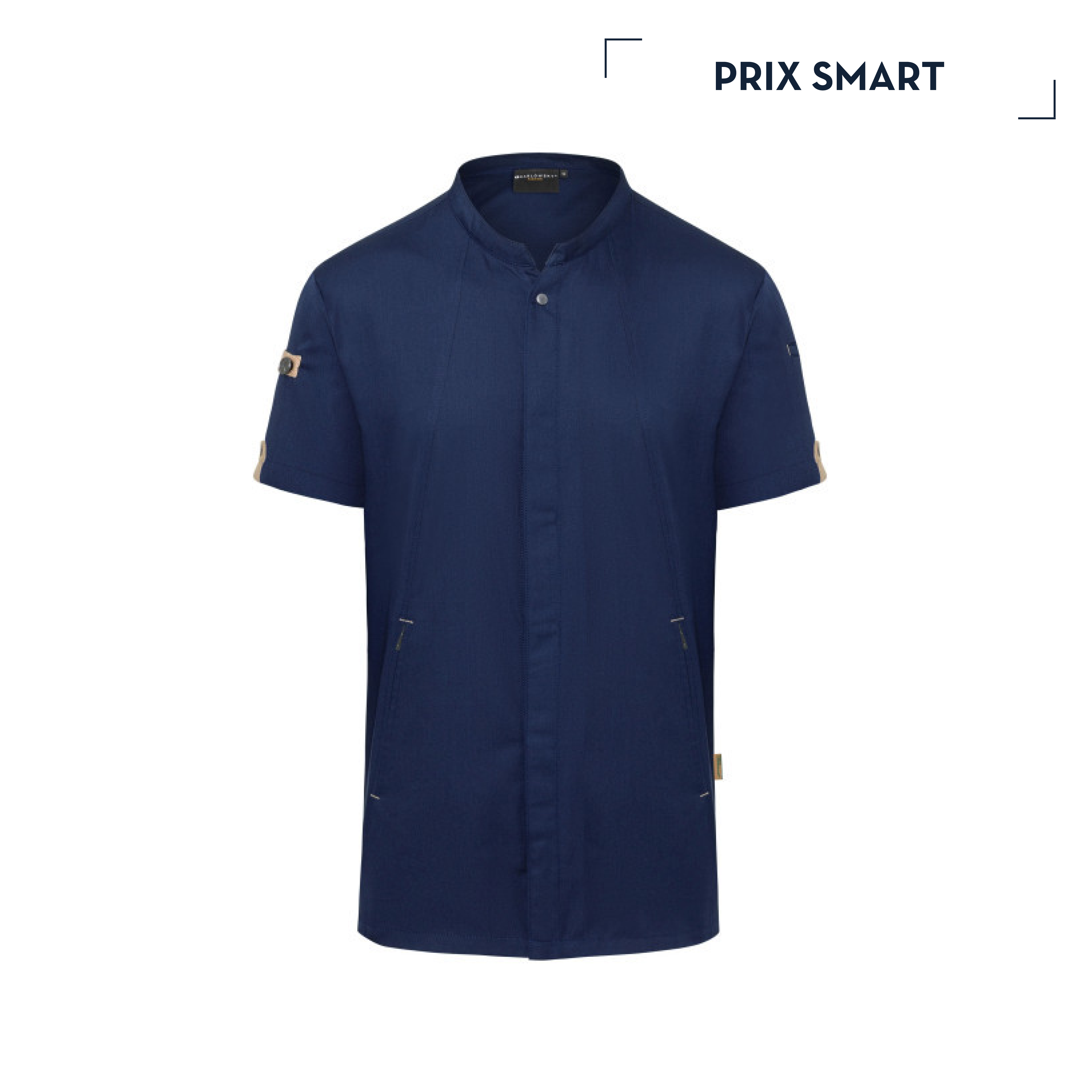JOSSELIN | VESTE DE CUISINE MANCHES COURTES