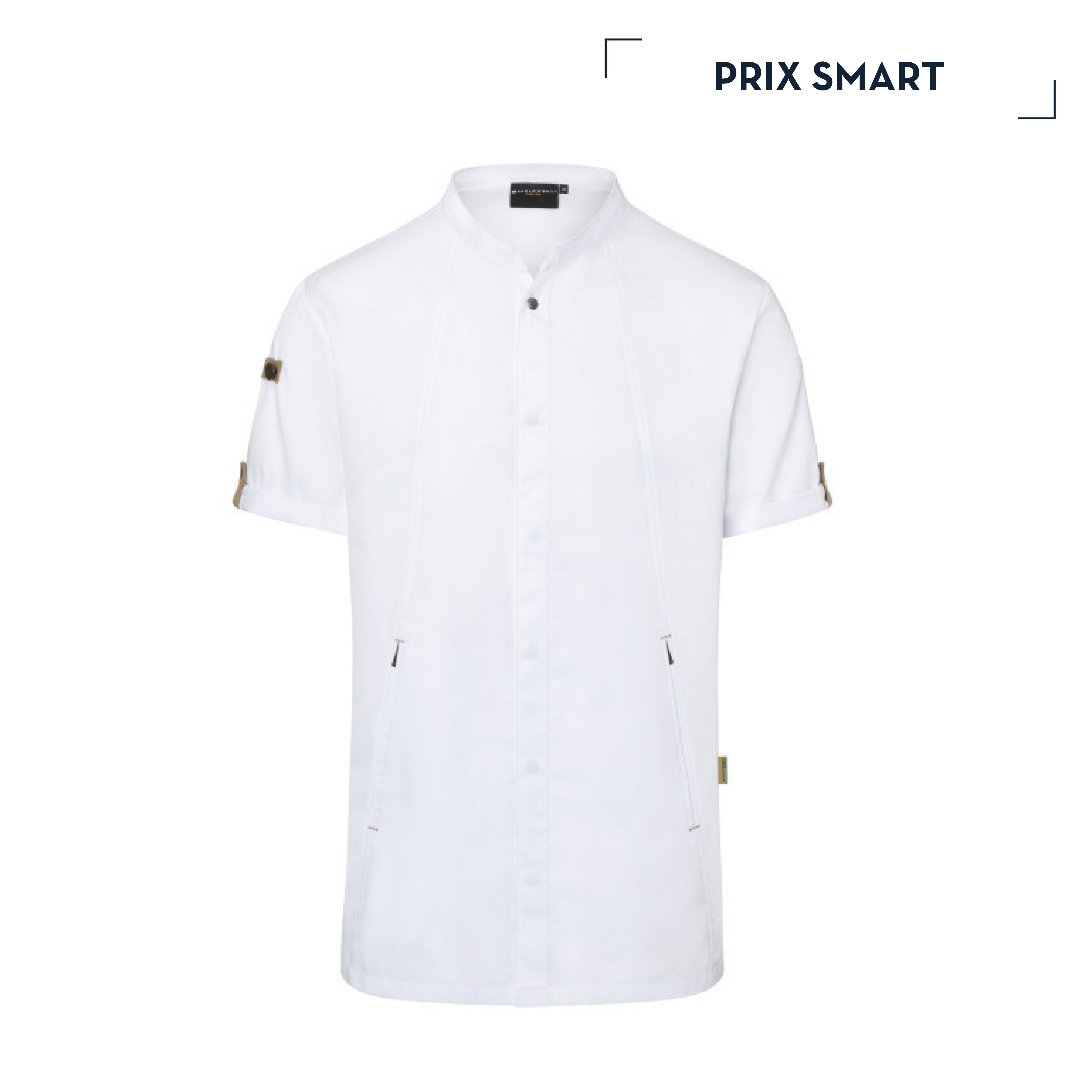 JOSSELIN | VESTE DE CUISINE MANCHES COURTES