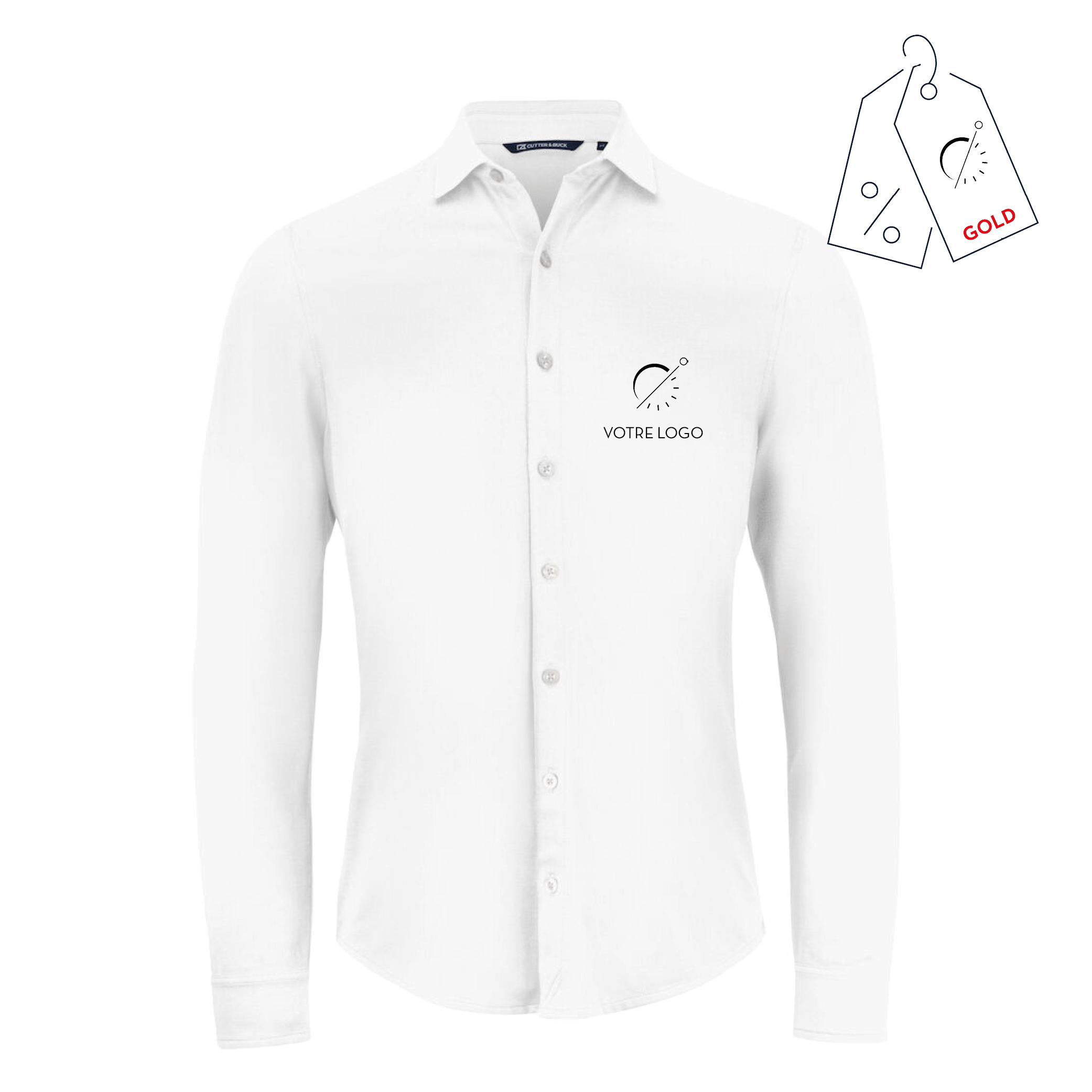 GAÏA | 190G | CHEMISE PERSONNALISÉE
