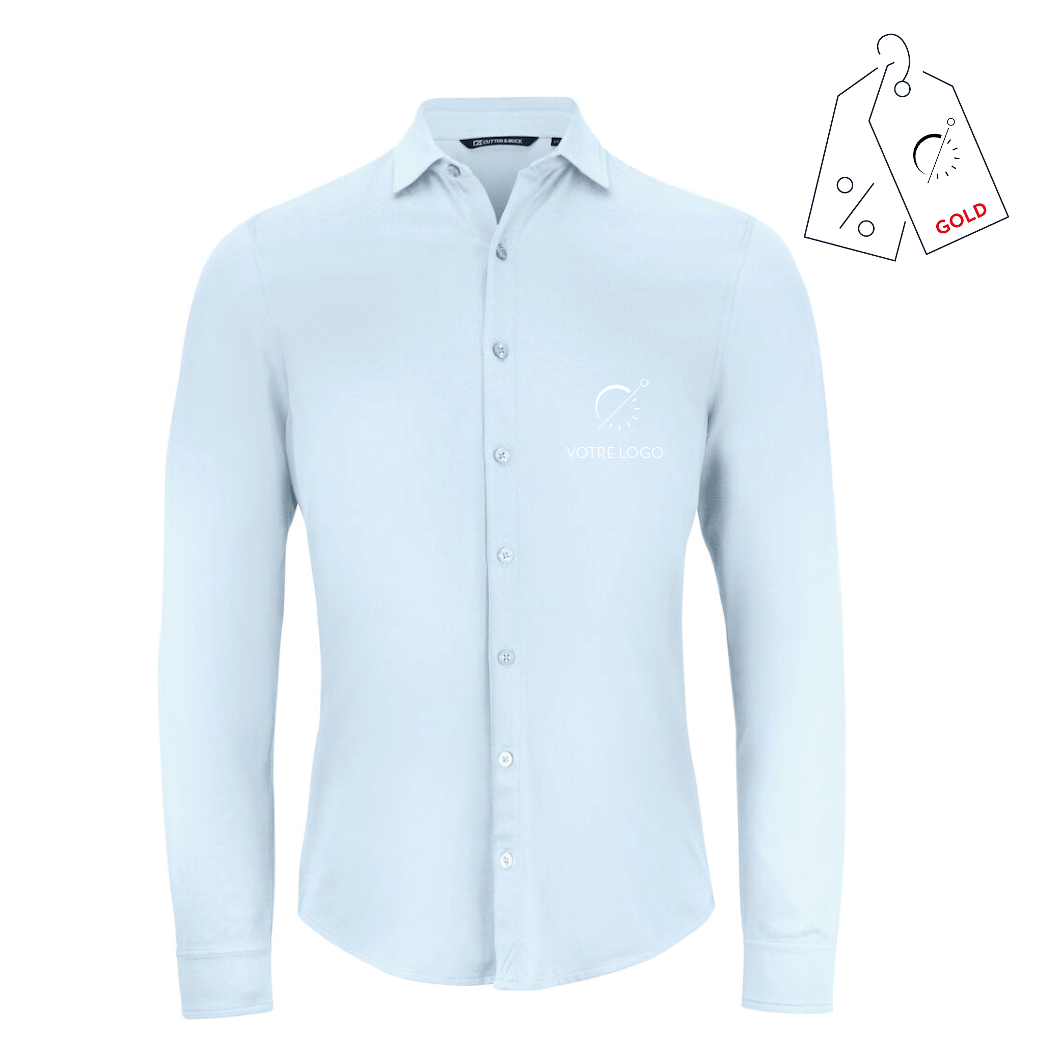 GAÏA | 190G | CHEMISE PERSONNALISÉE