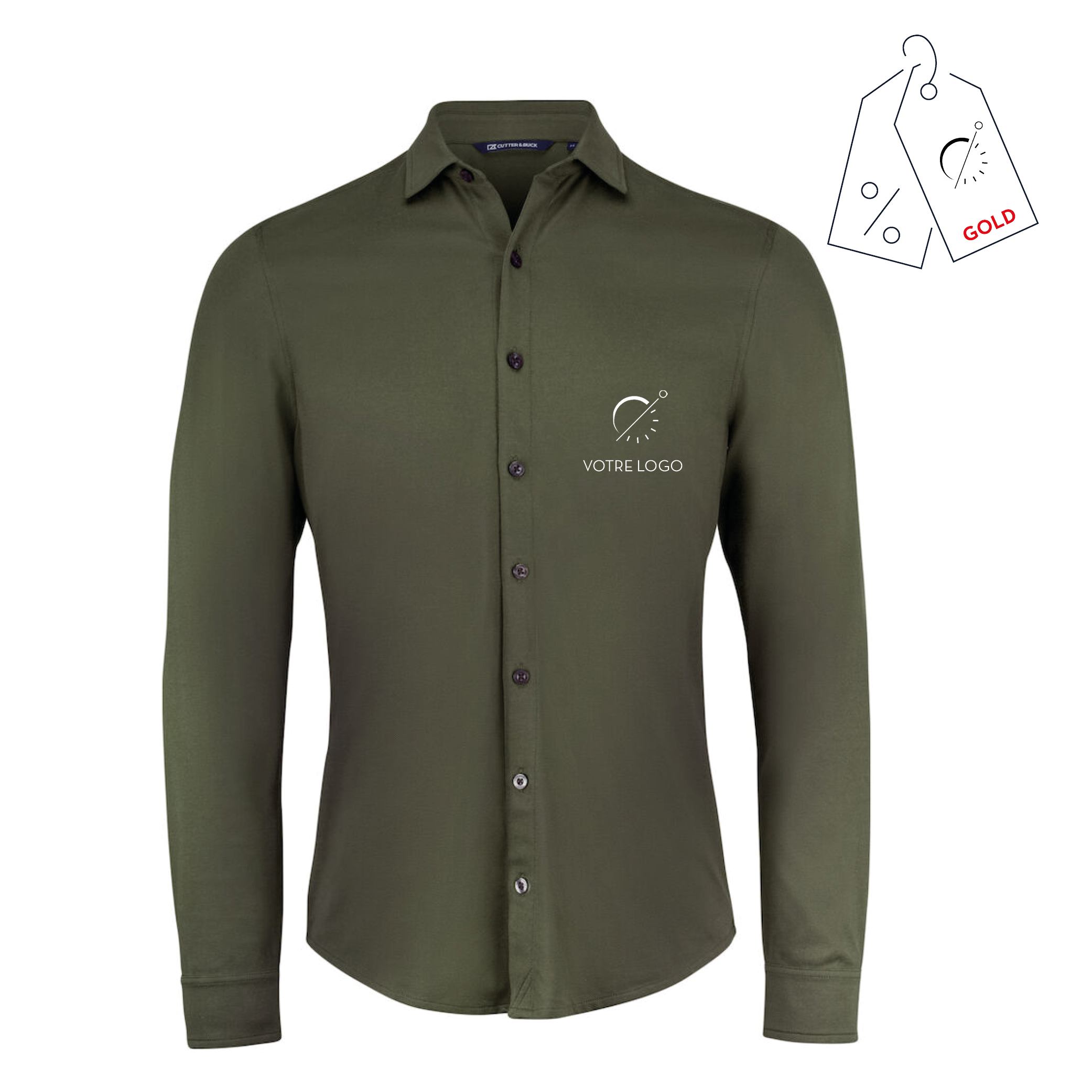 GAÏA | 190G | CHEMISE PERSONNALISÉE