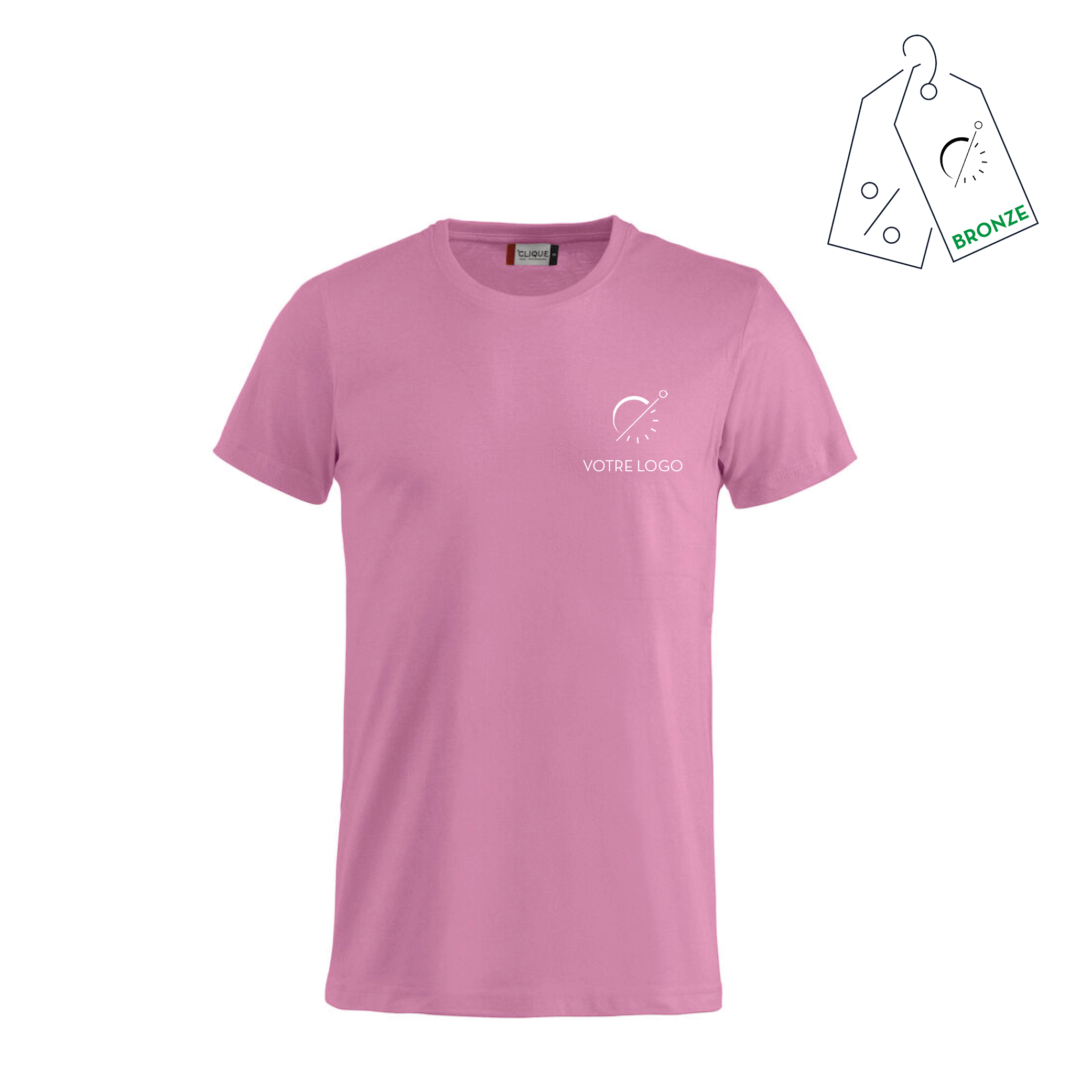 BASIC PAN | 145G | T SHIRT PERSONNALISABLE