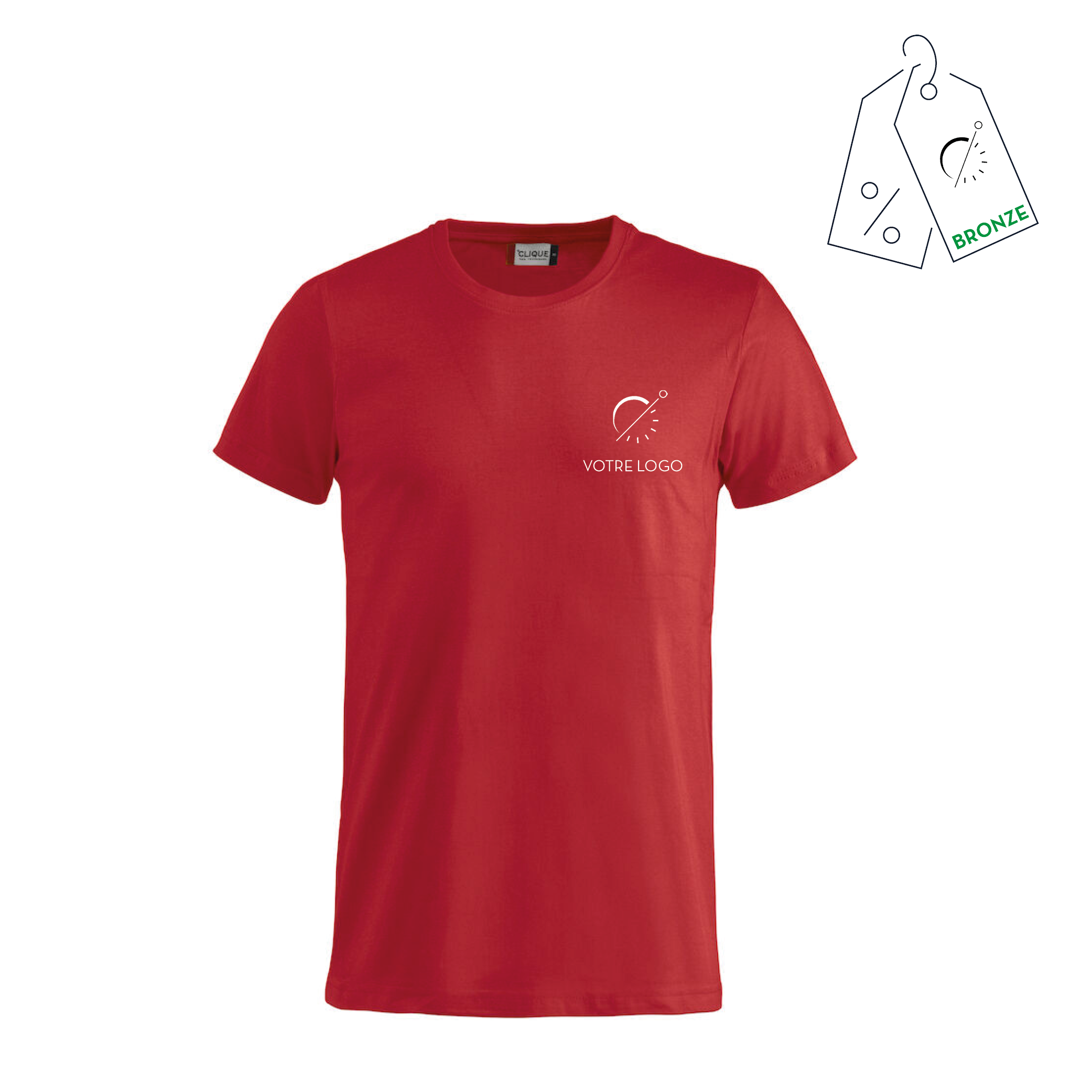 BASIC PAN | 145G | T SHIRT PERSONNALISABLE