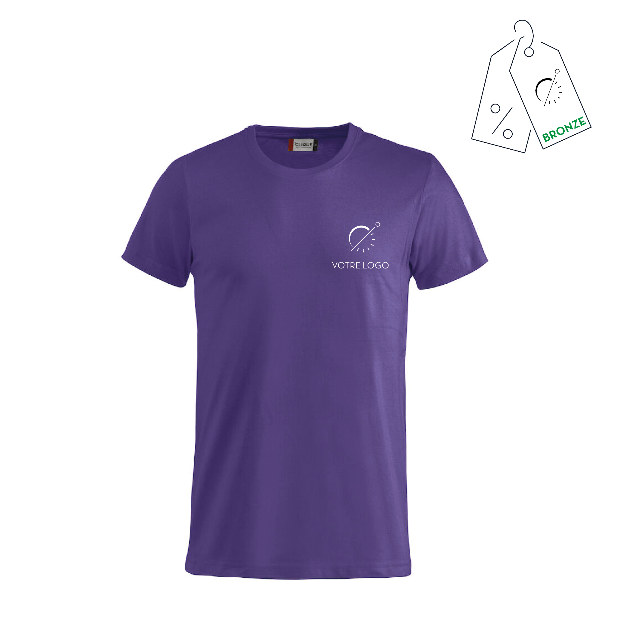 BASIC PAN | 145G | T SHIRT PERSONNALISABLE