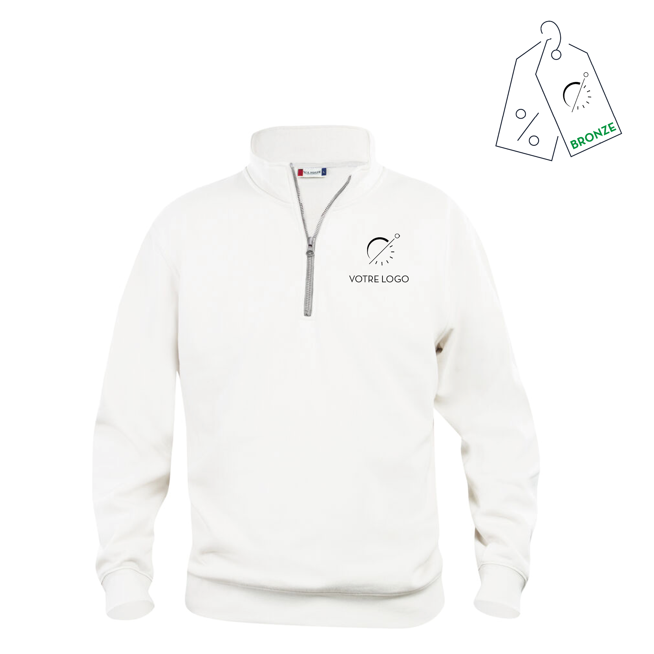 BASIC HERACLES HALF ZIP | 280G | PULL HALF ZIP