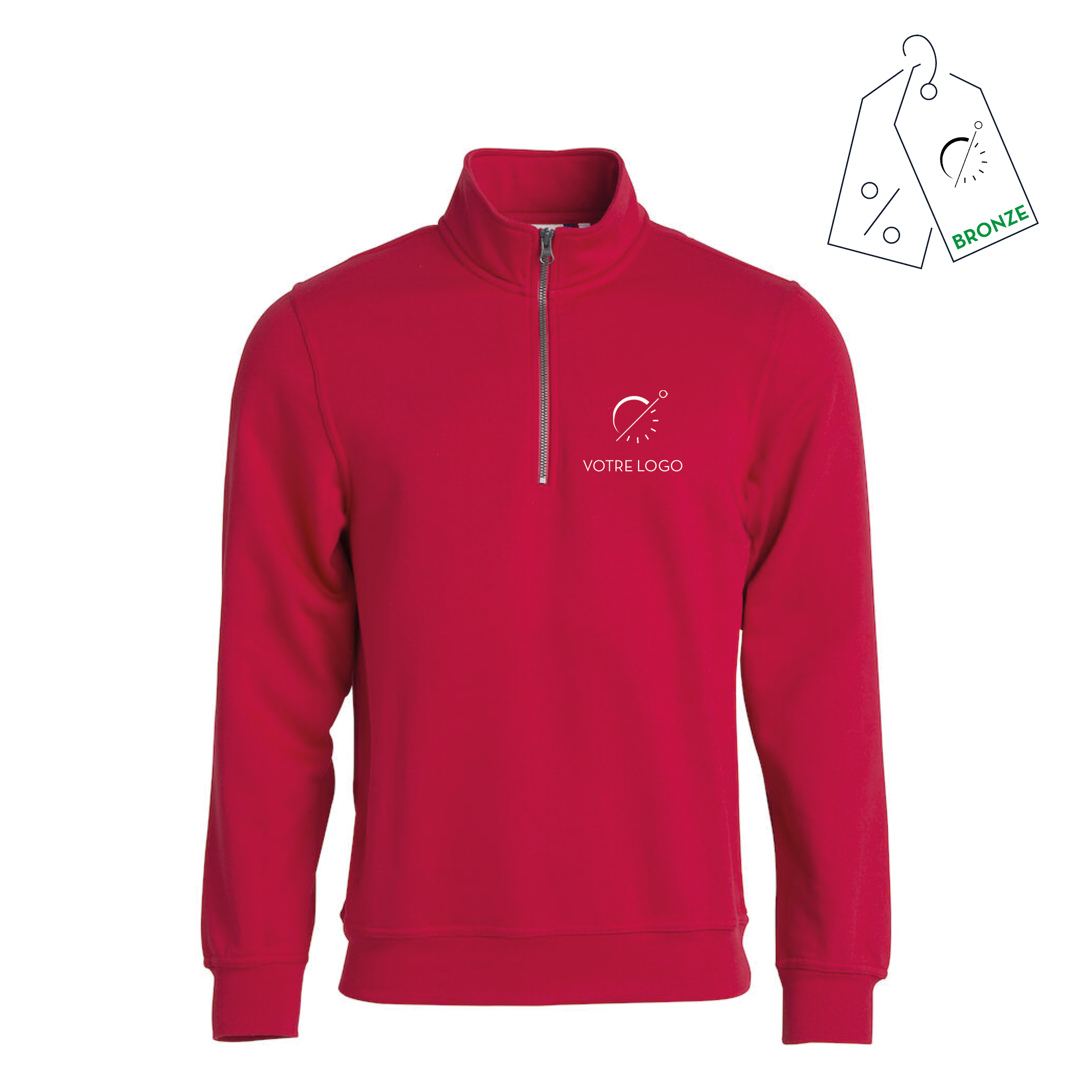 BASIC HERACLES HALF ZIP | 280G | PULL HALF ZIP