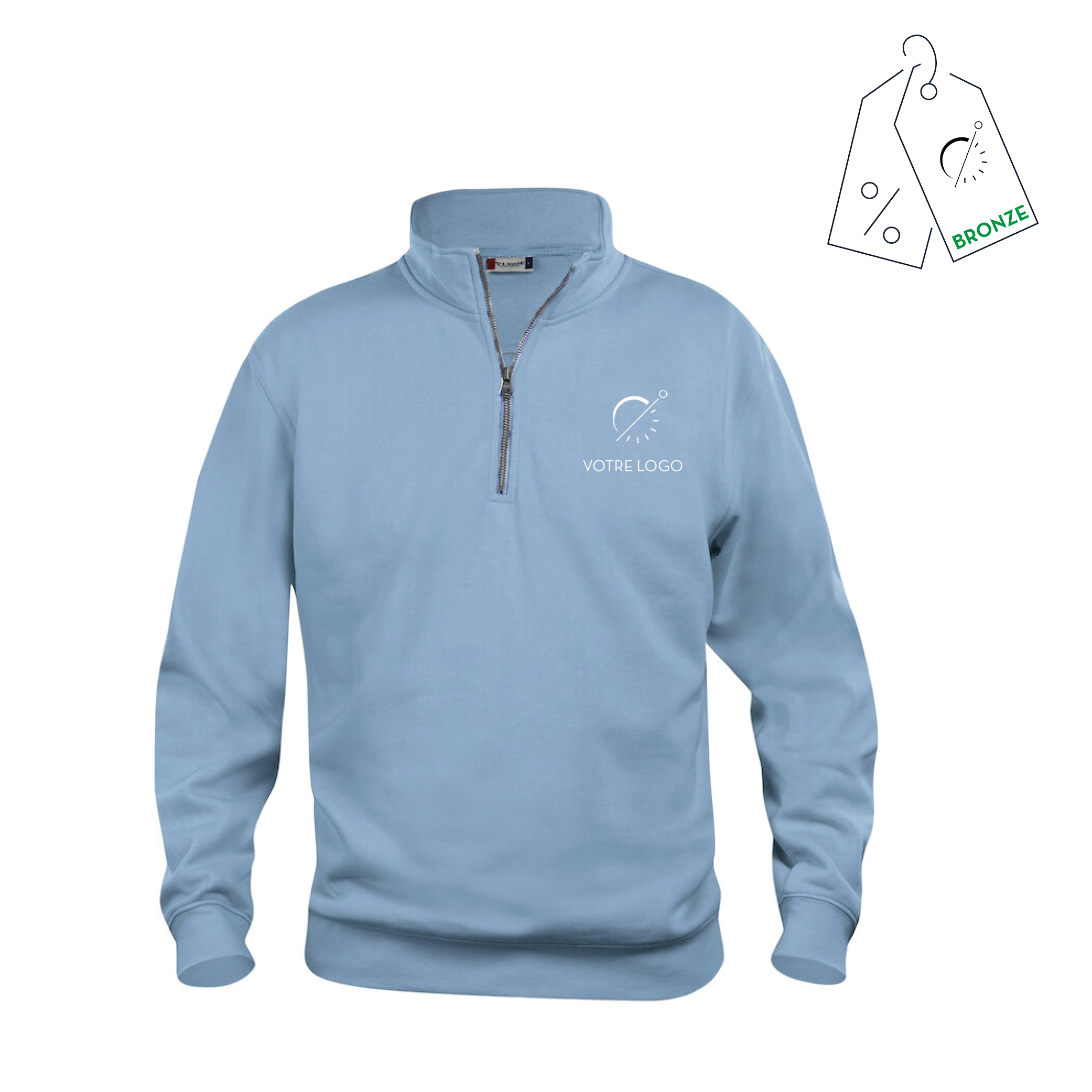 BASIC HERACLES HALF ZIP | 280G | PULL HALF ZIP