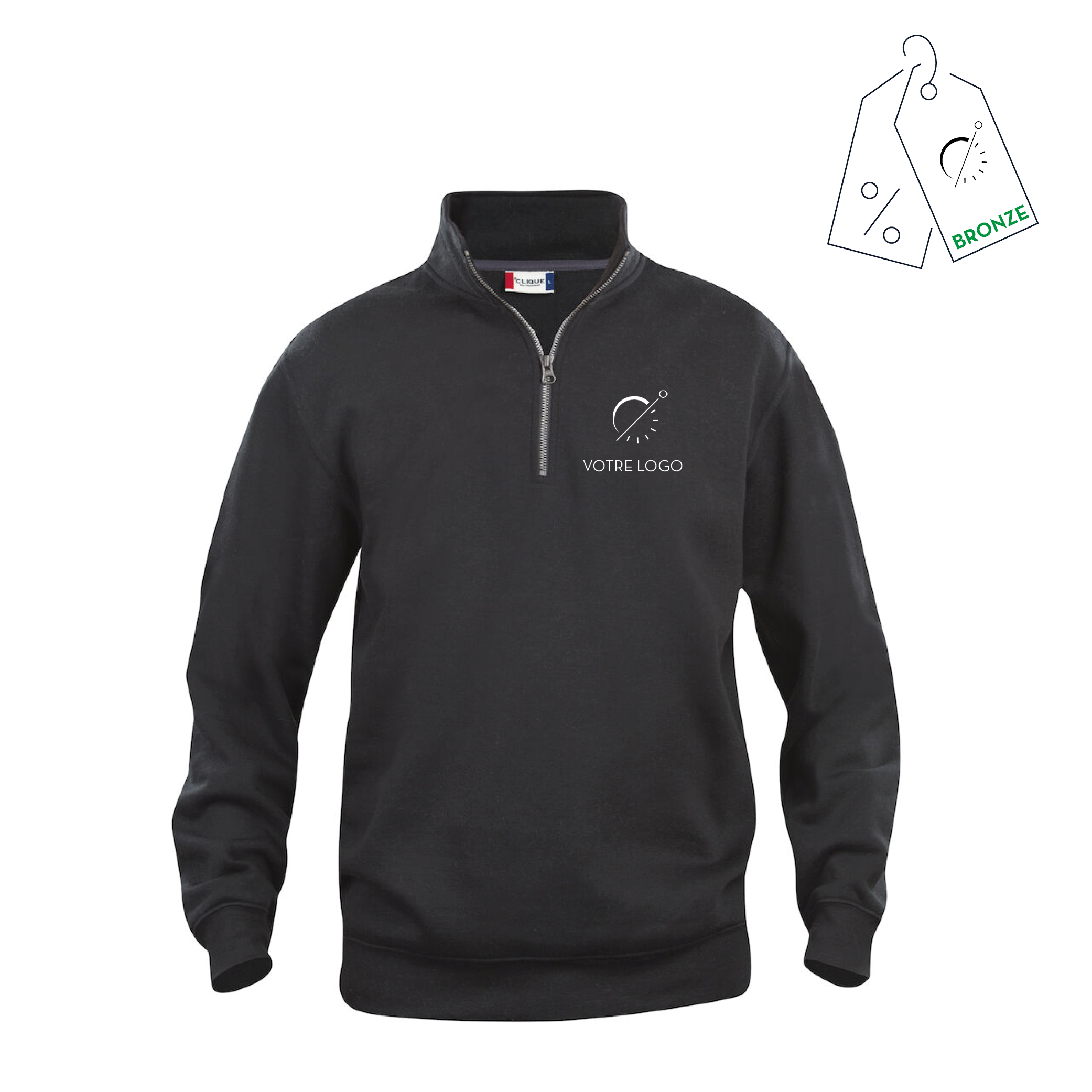 BASIC HERACLES HALF ZIP | 280G | PULL HALF ZIP