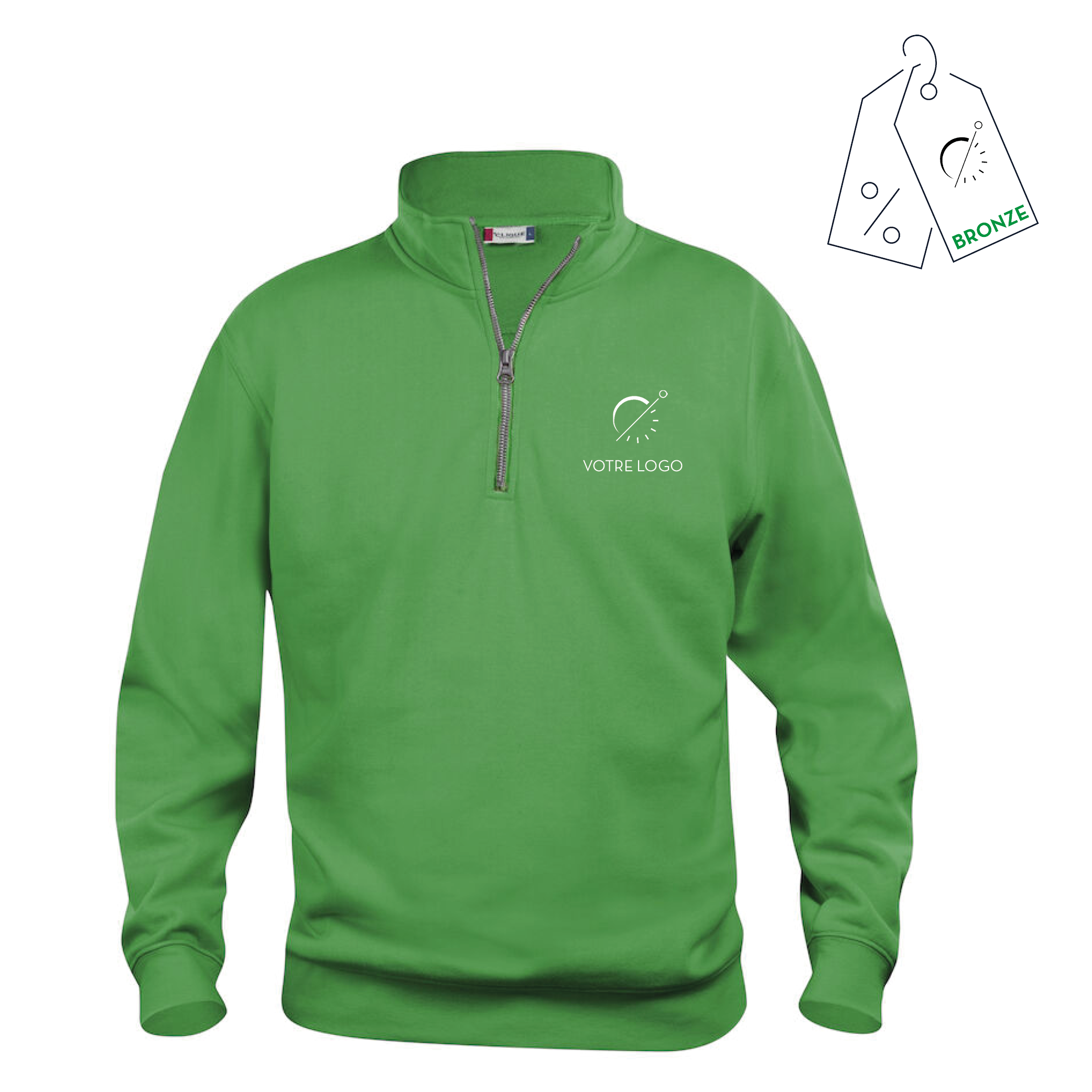 BASIC HERACLES HALF ZIP | 280G | PULL HALF ZIP