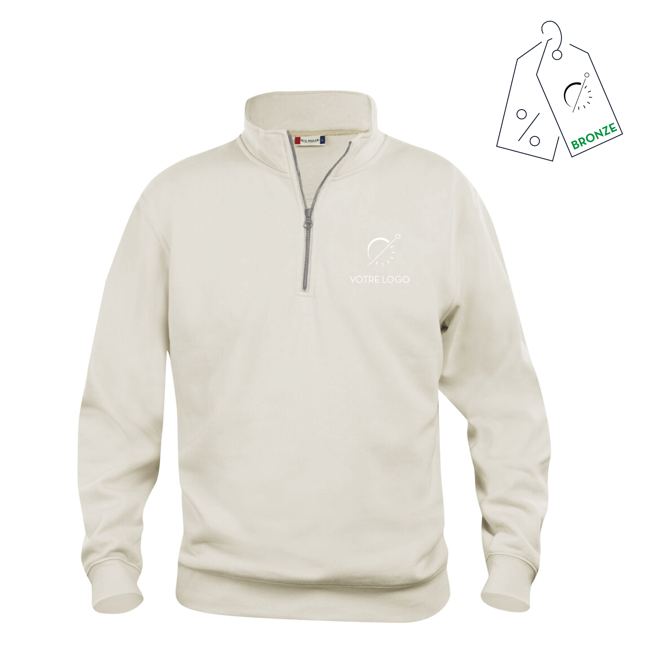 BASIC HERACLES HALF ZIP | 280G | PULL HALF ZIP