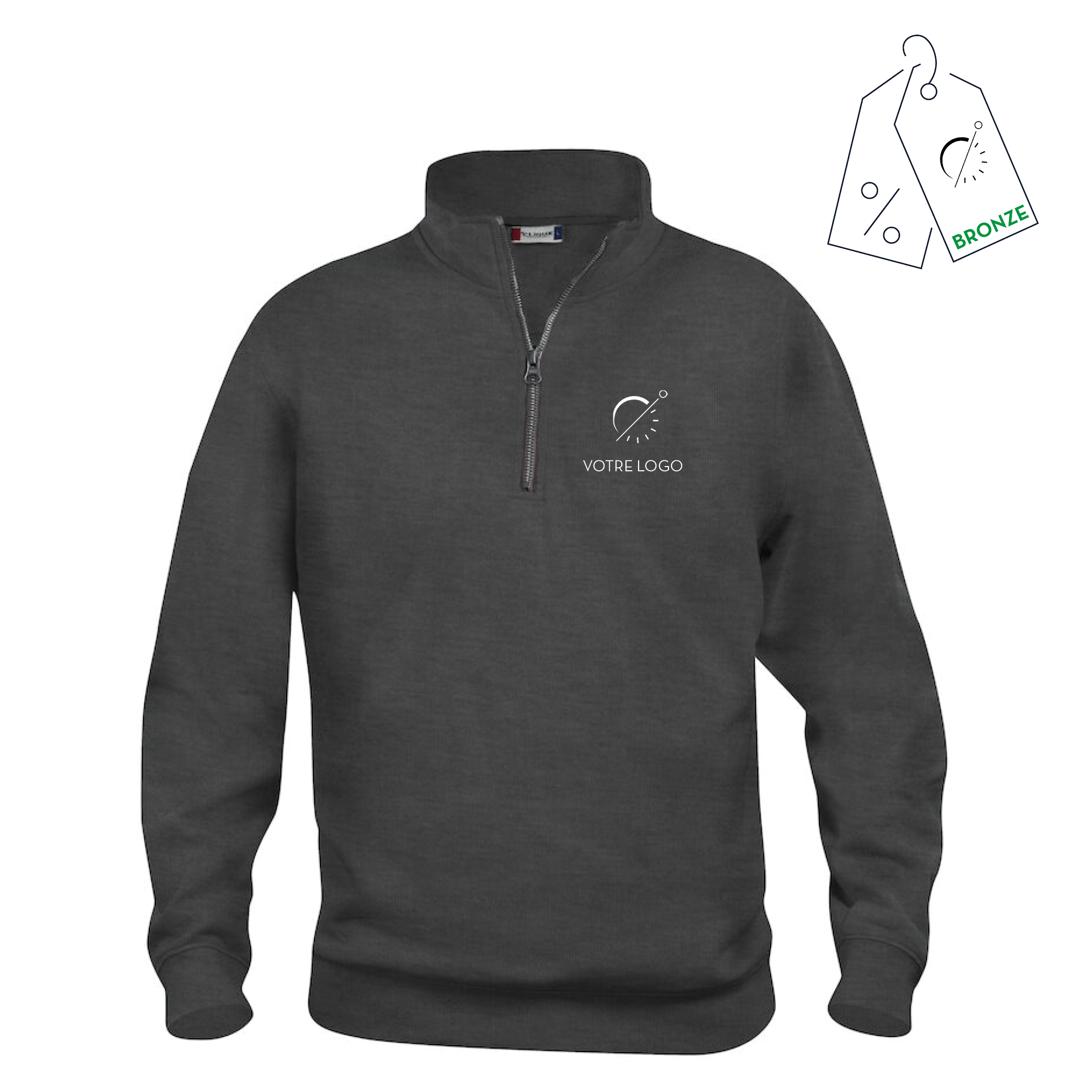 BASIC HERACLES HALF ZIP | 280G | PULL HALF ZIP