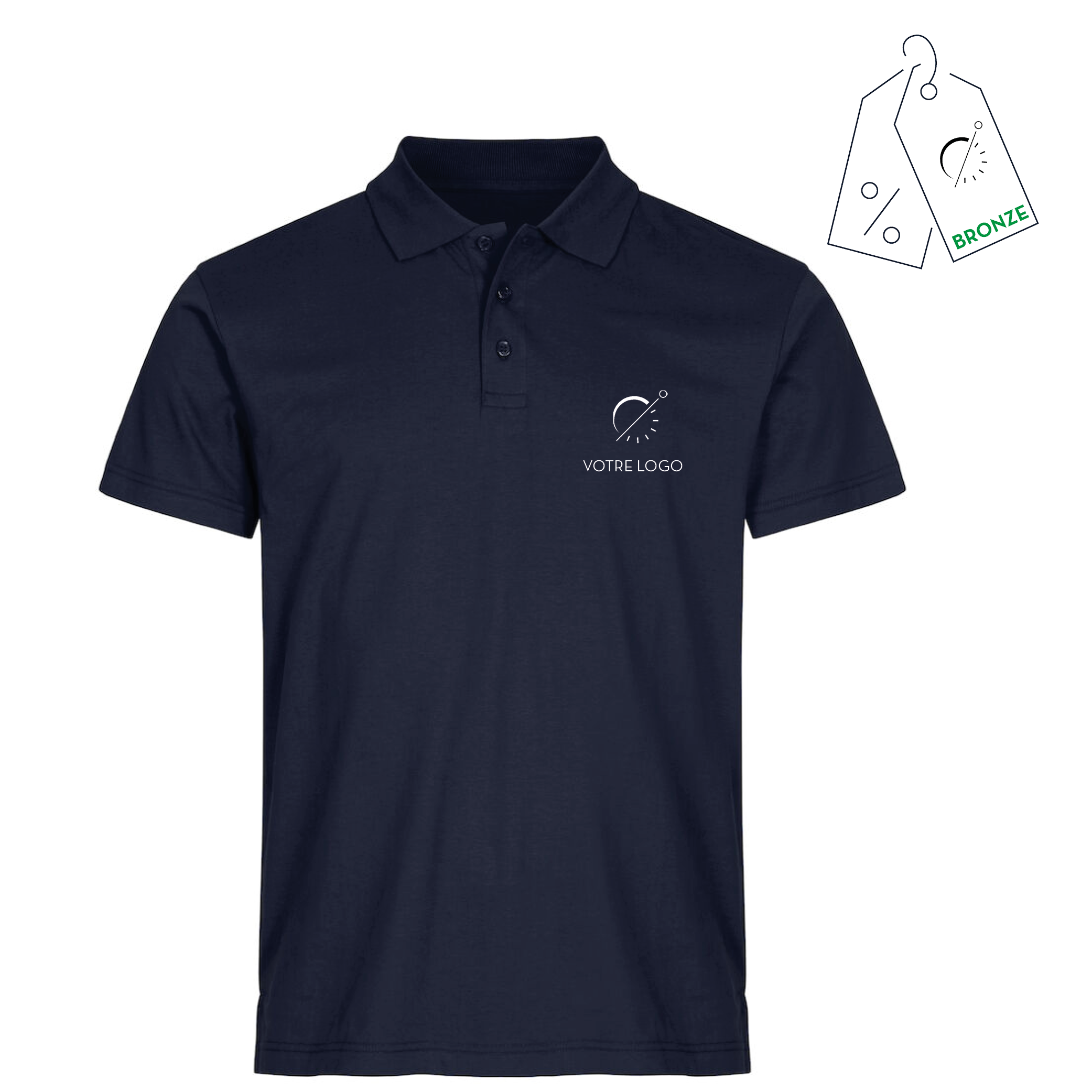 POLO BASIC LETO | 190G |POLO PERSONNALISABLE