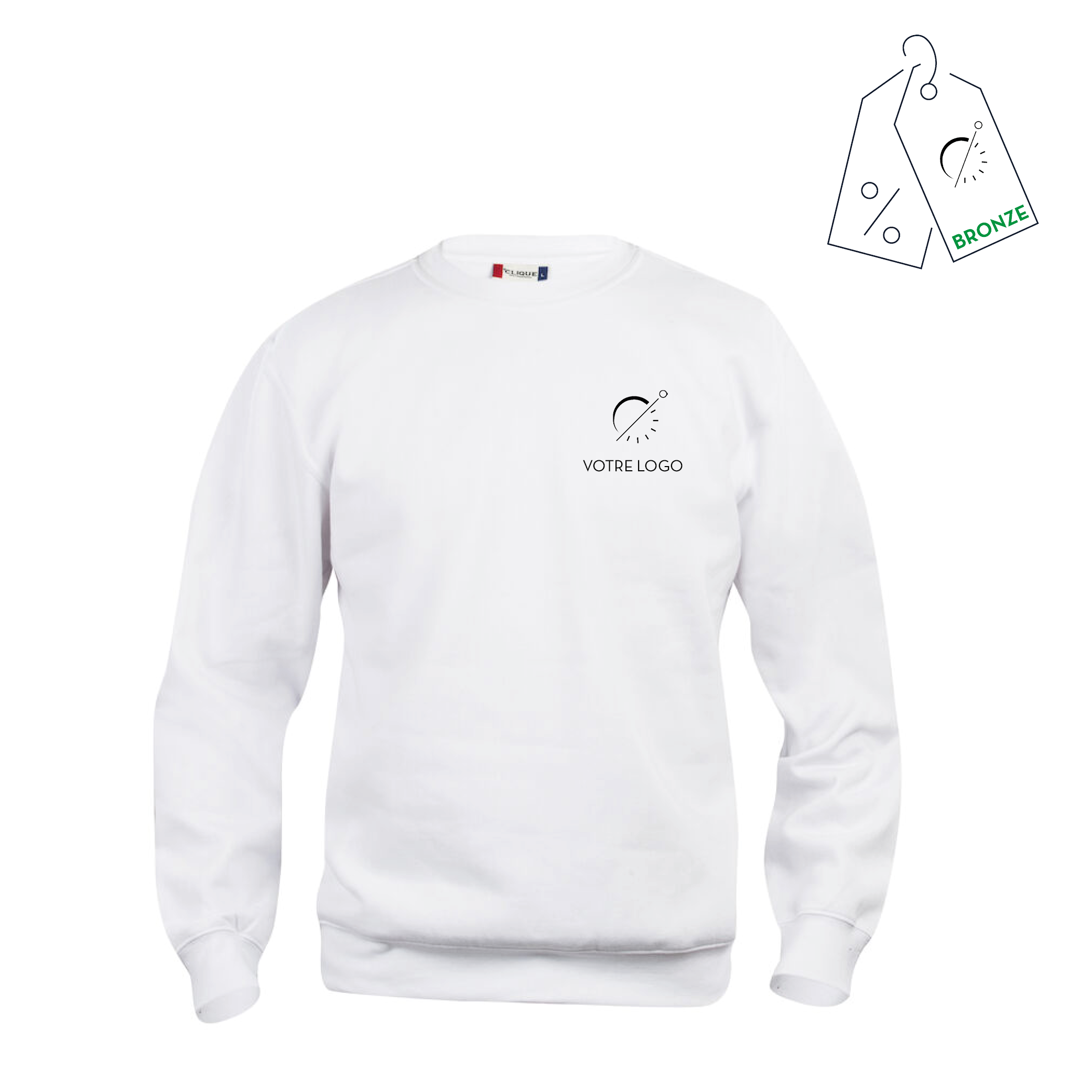 BASIC ATLAS | 280G | CREWNECK PERSONNALISABLE