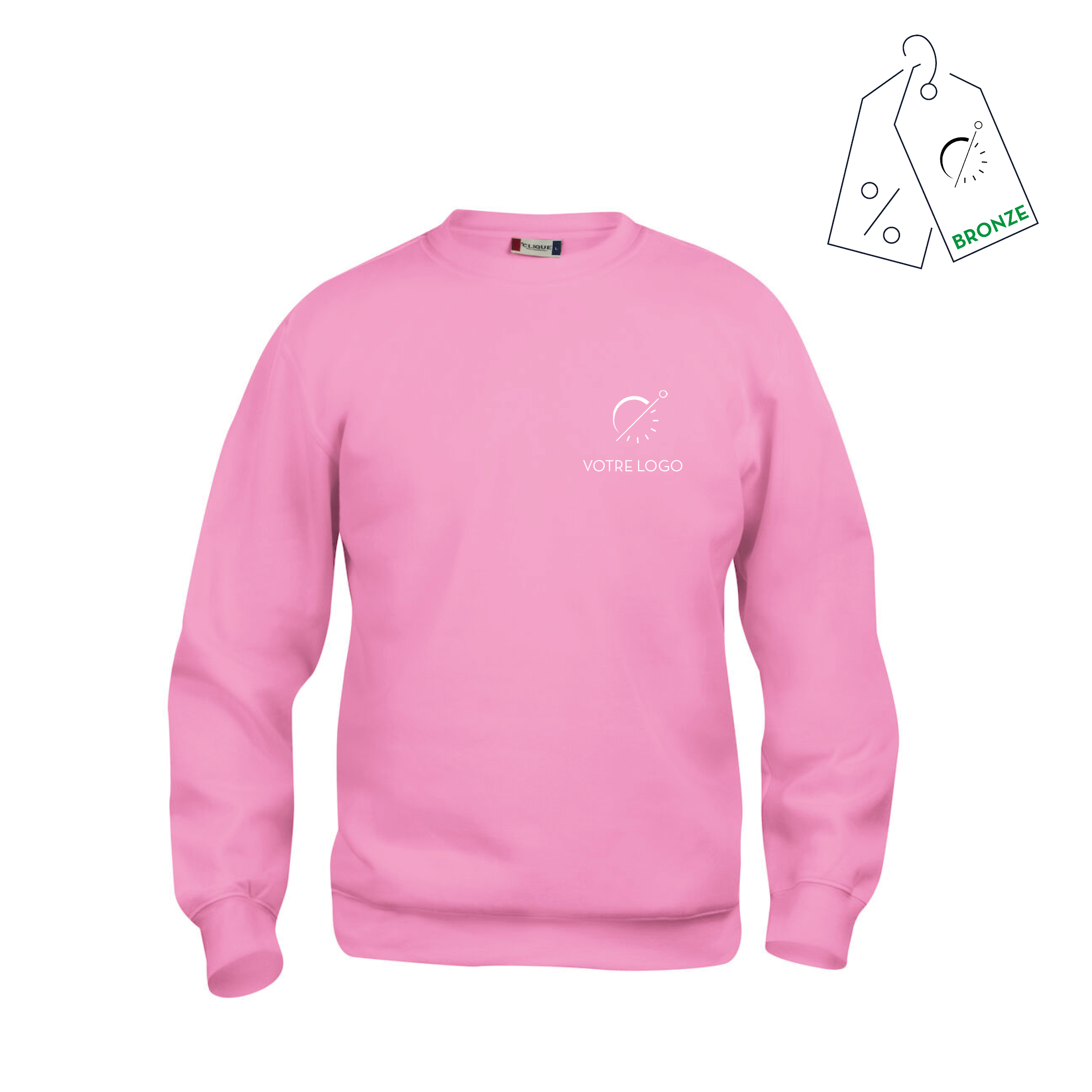 BASIC ATLAS | 280G | CREWNECK PERSONNALISABLE