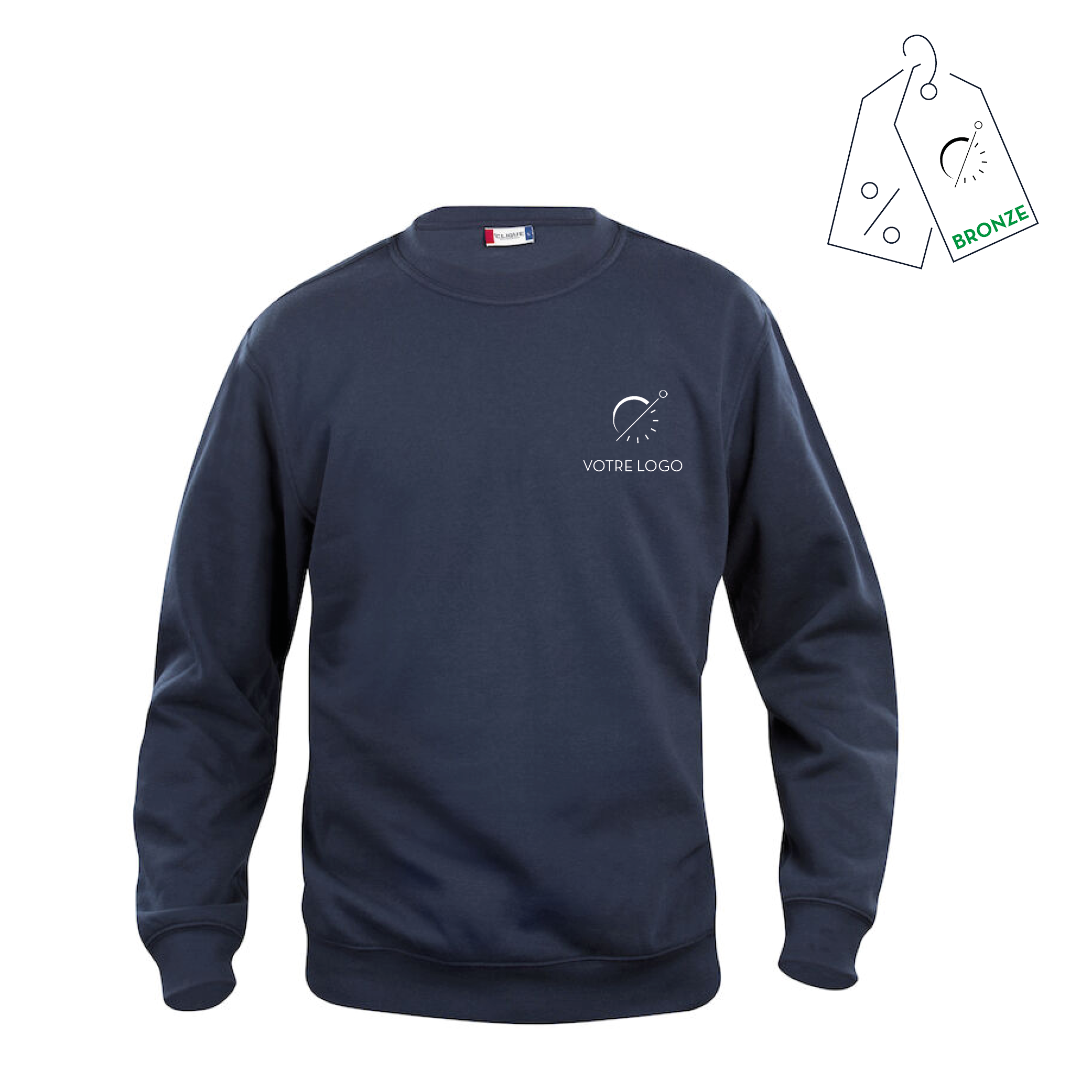 BASIC ATLAS | 280G | CREWNECK PERSONNALISABLE