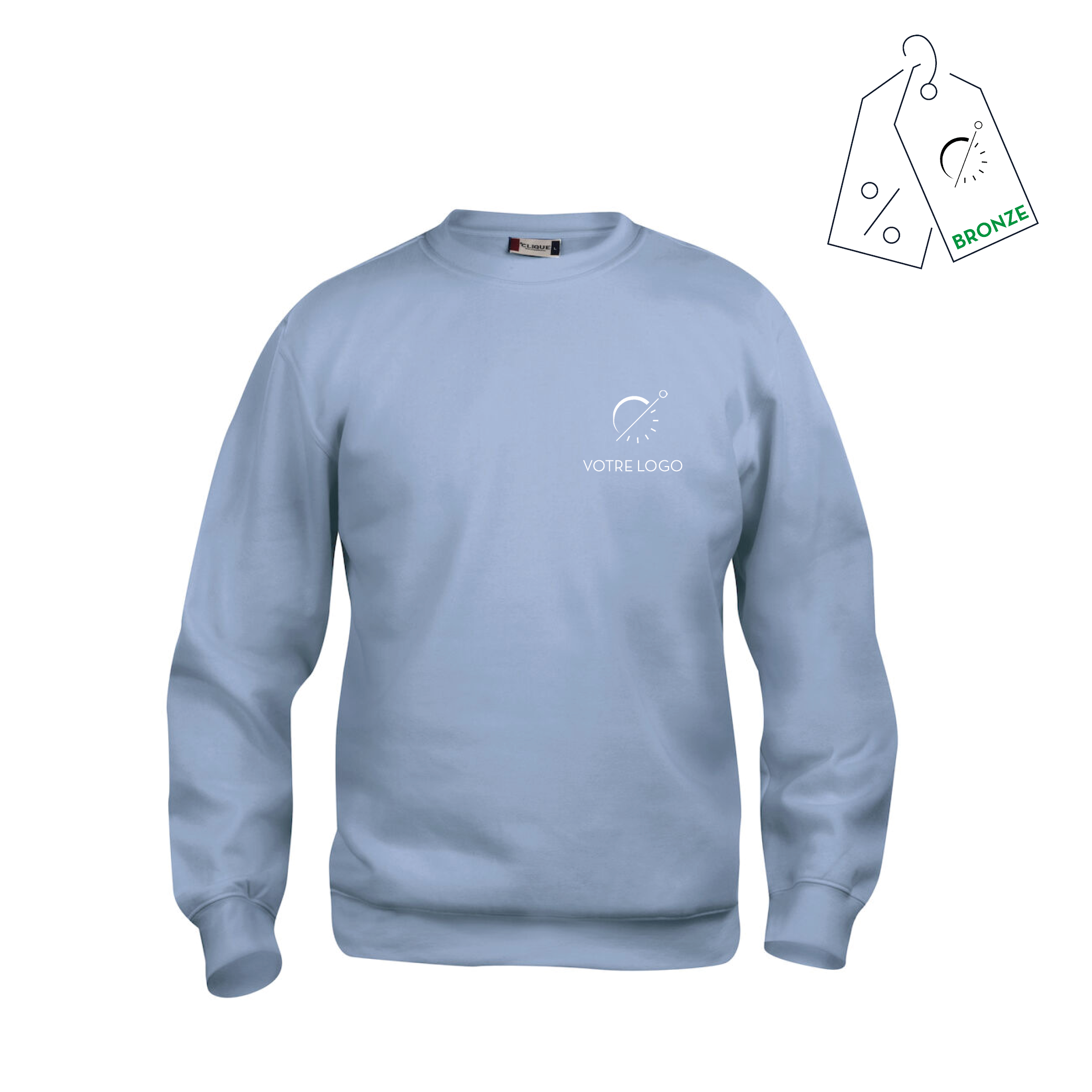 BASIC ATLAS | 280G | CREWNECK PERSONNALISABLE