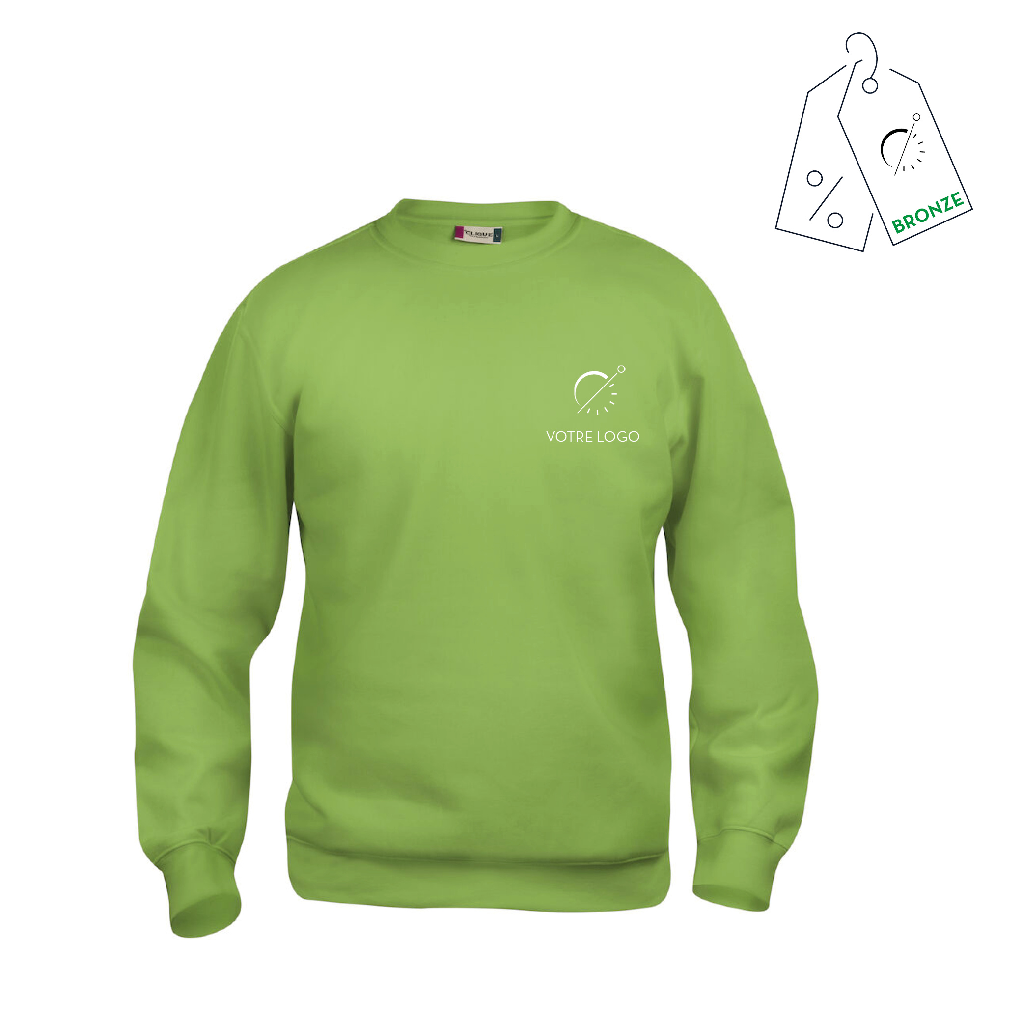 BASIC ATLAS | 280G | CREWNECK PERSONNALISABLE