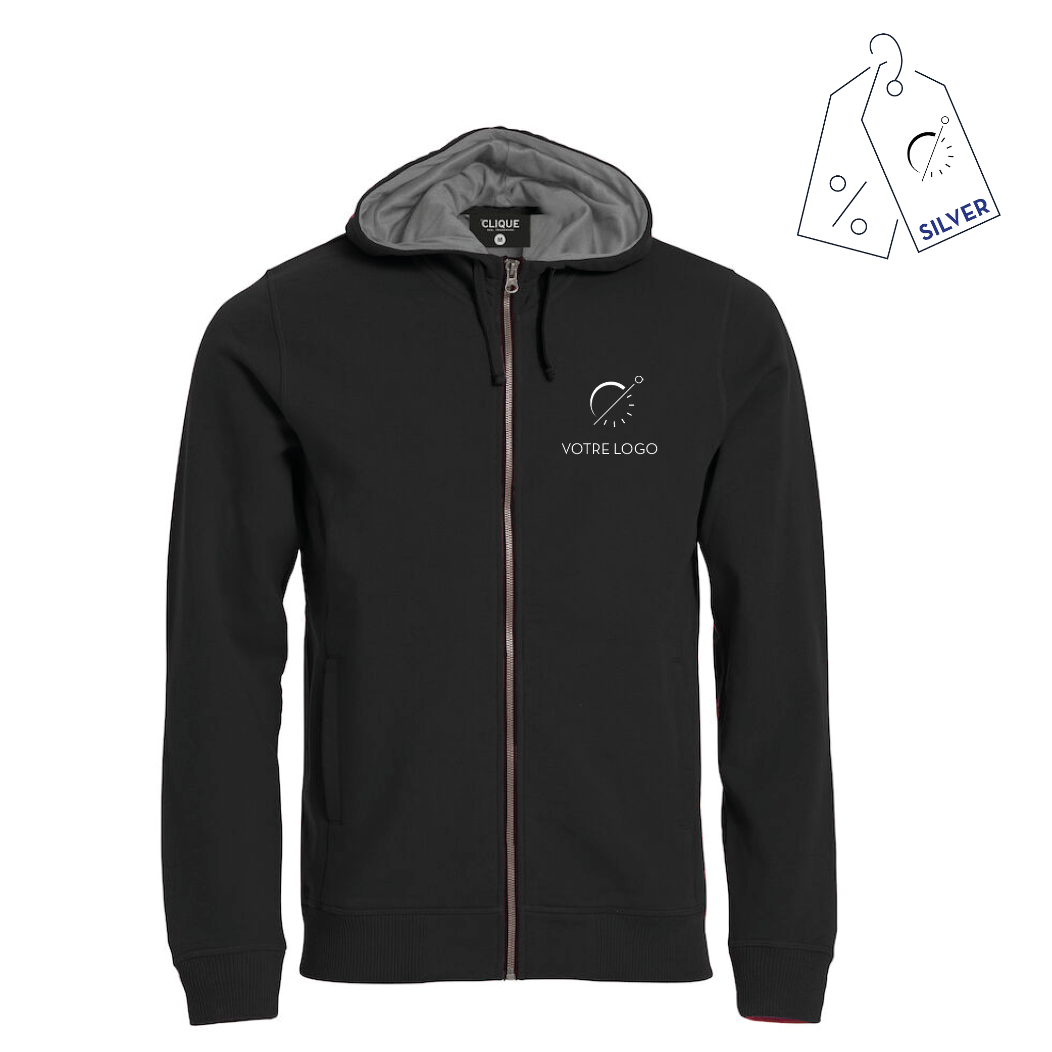 CLASSIC PANDORA HOODY FULL ZIP | 300G | PULL FULL ZIP