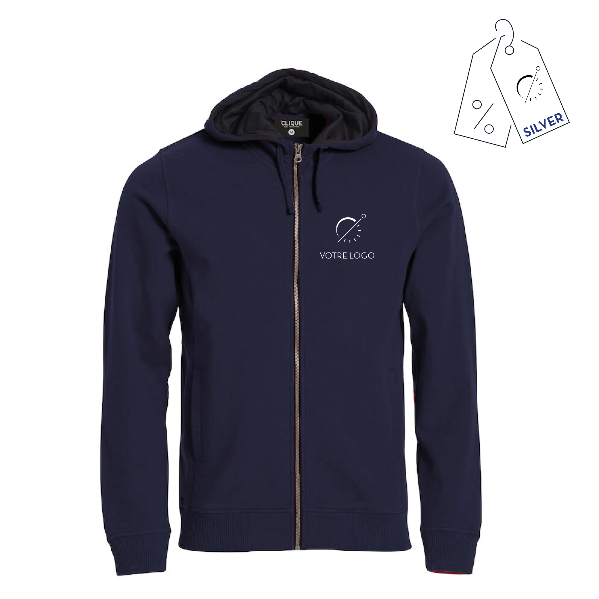 CLASSIC PANDORA HOODY FULL ZIP | 300G | PULL FULL ZIP