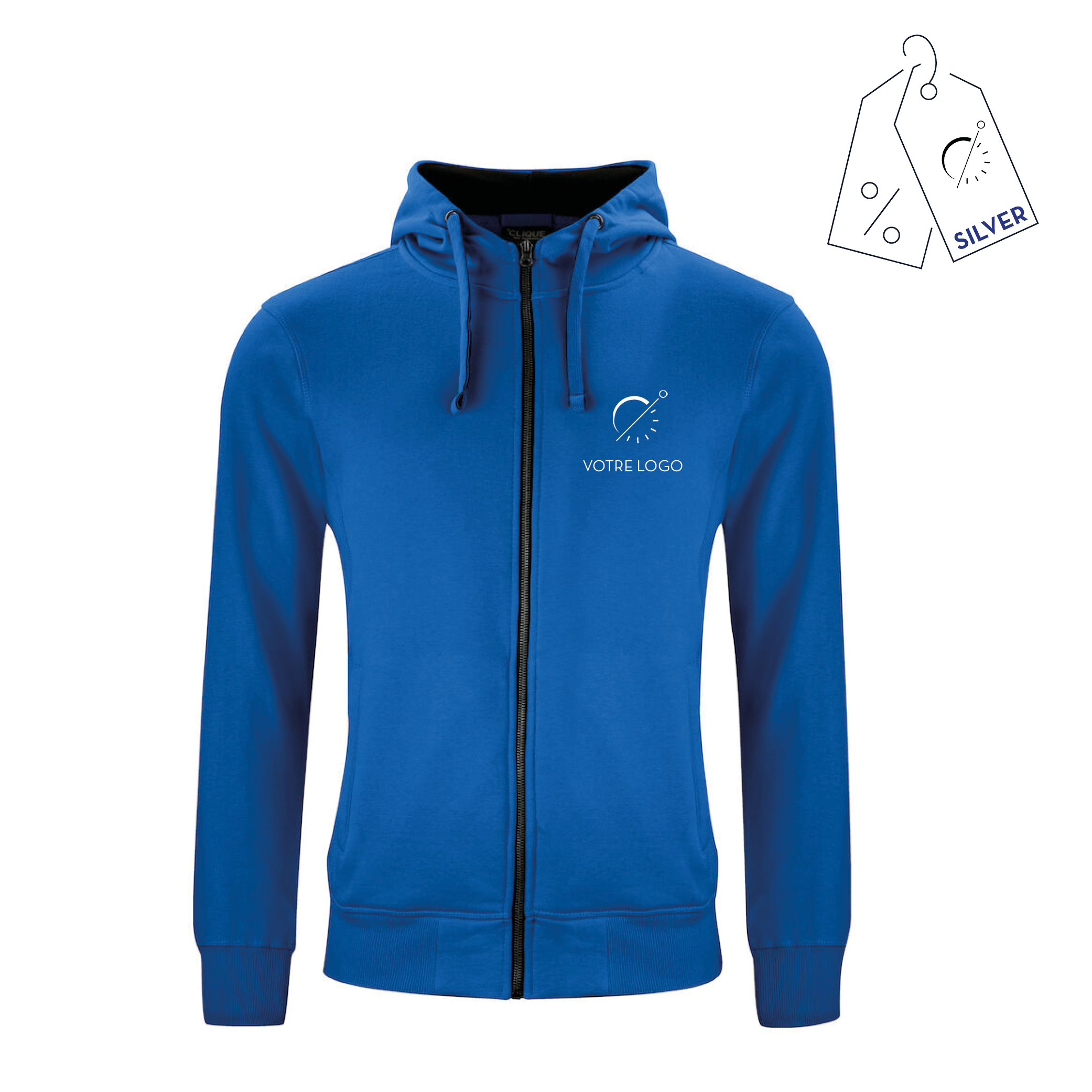 CLASSIC PANDORA HOODY FULL ZIP | 300G | PULL FULL ZIP