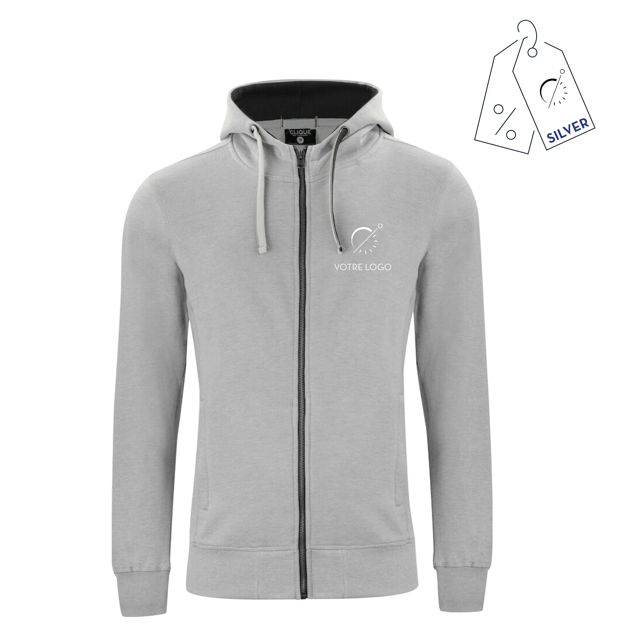 CLASSIC PANDORA HOODY FULL ZIP | 300G | PULL FULL ZIP