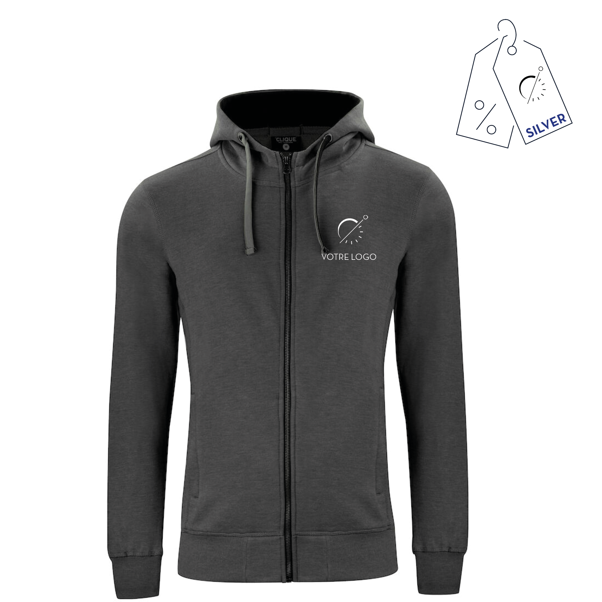 CLASSIC PANDORA HOODY FULL ZIP | 300G | PULL FULL ZIP