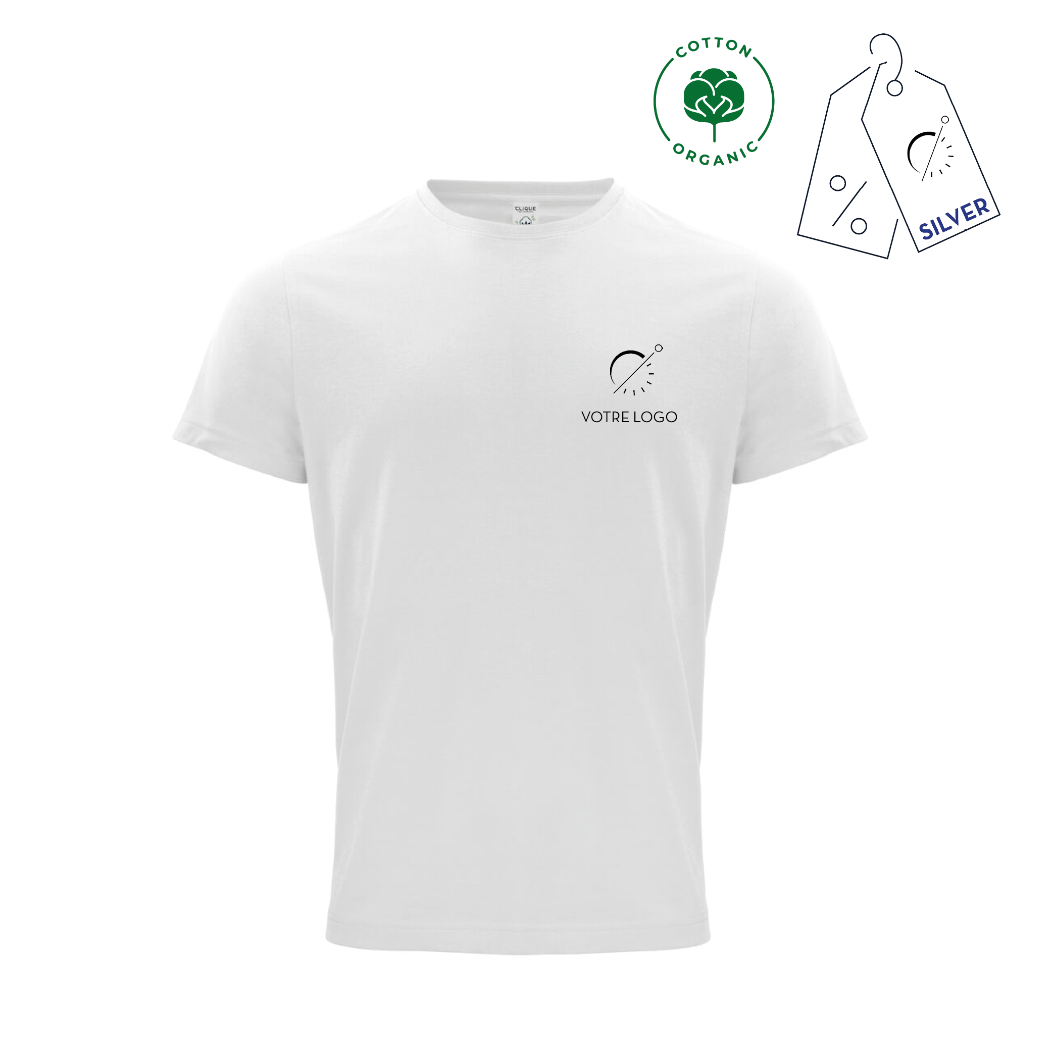 CLASSIC COTON PAN | T SHIRT PERSONNALISABLE 100% COTON BIO