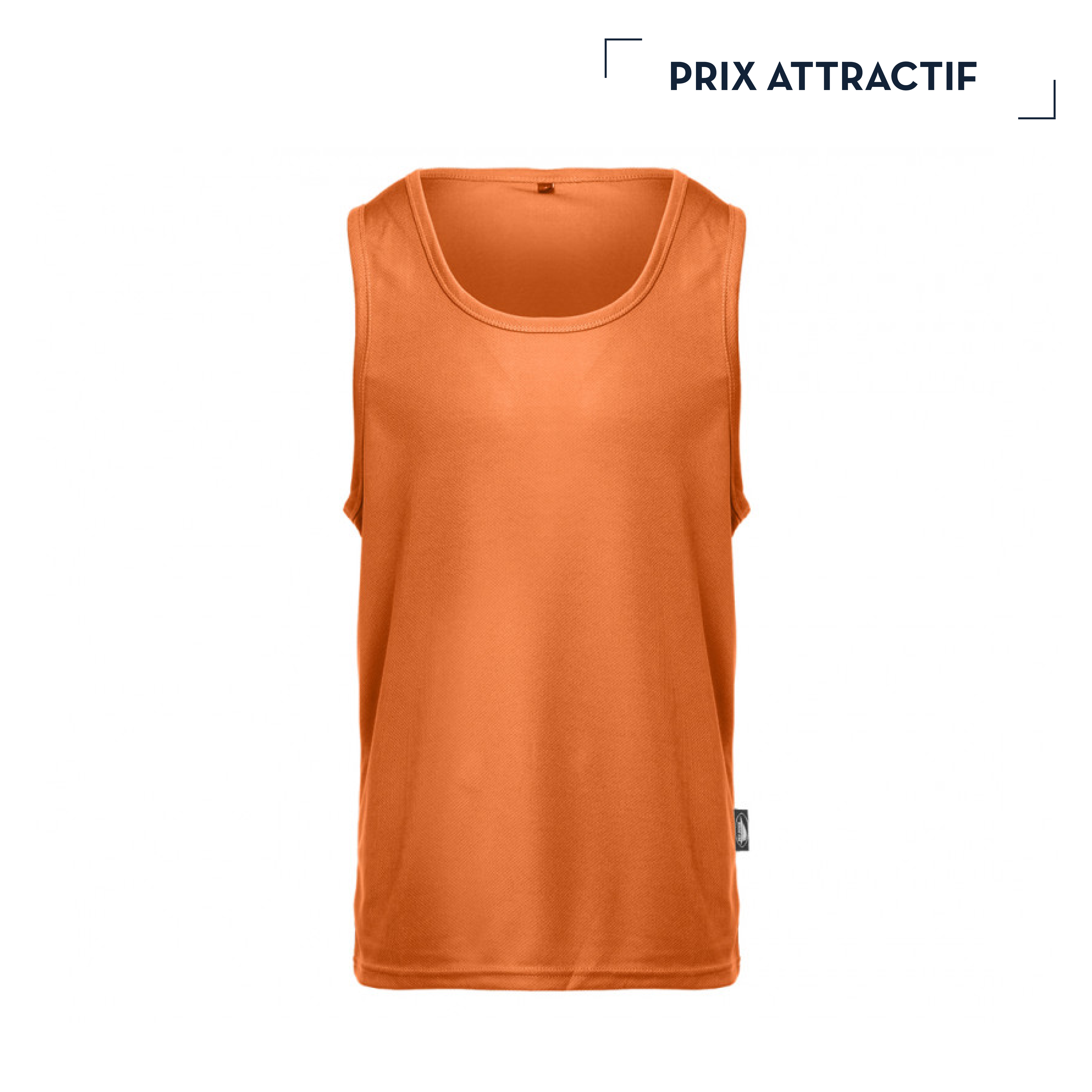 PEFKI | 140G | DÉBARDEUR DE SPORT PERSONNALISABLE