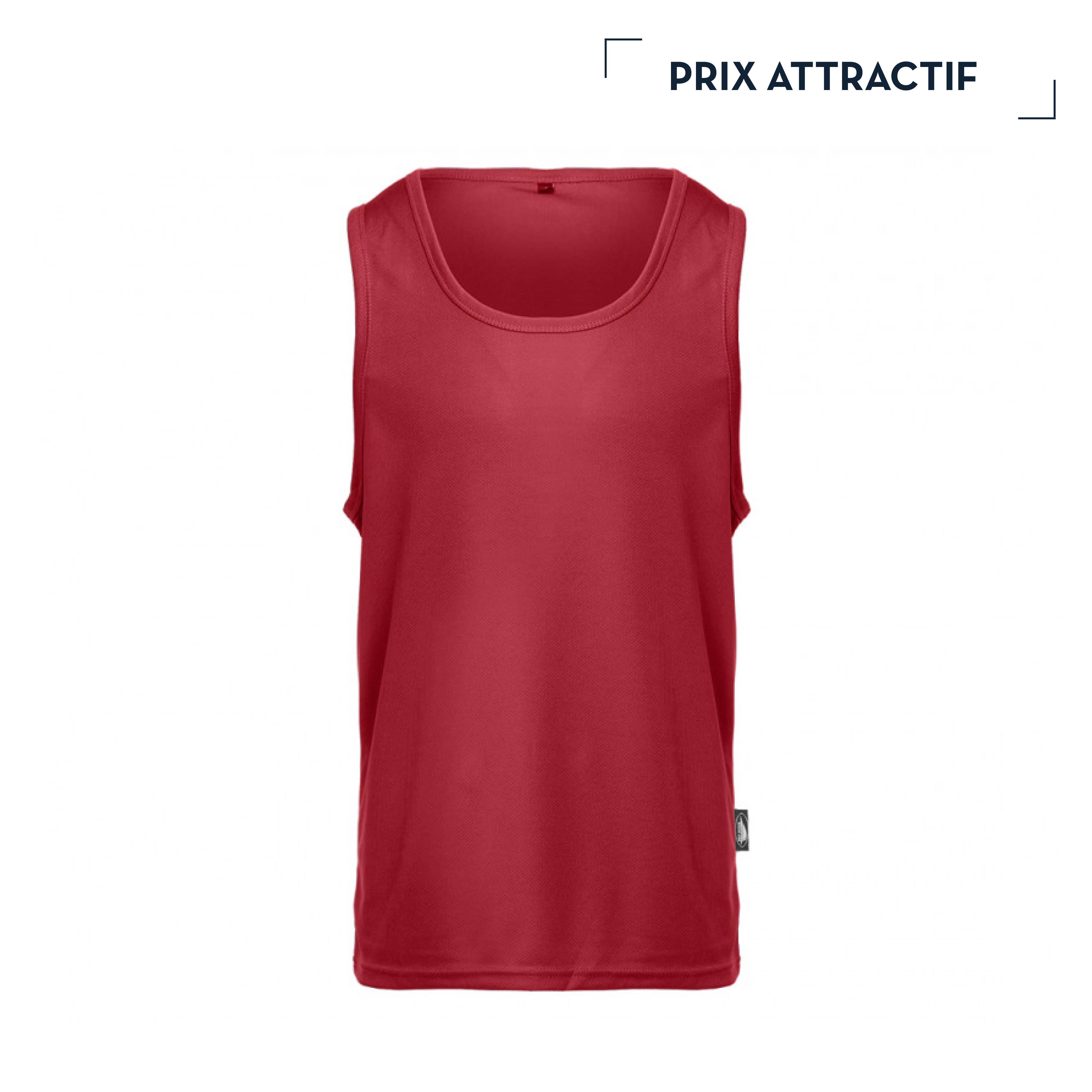 PEFKI | 140G | DÉBARDEUR DE SPORT PERSONNALISABLE