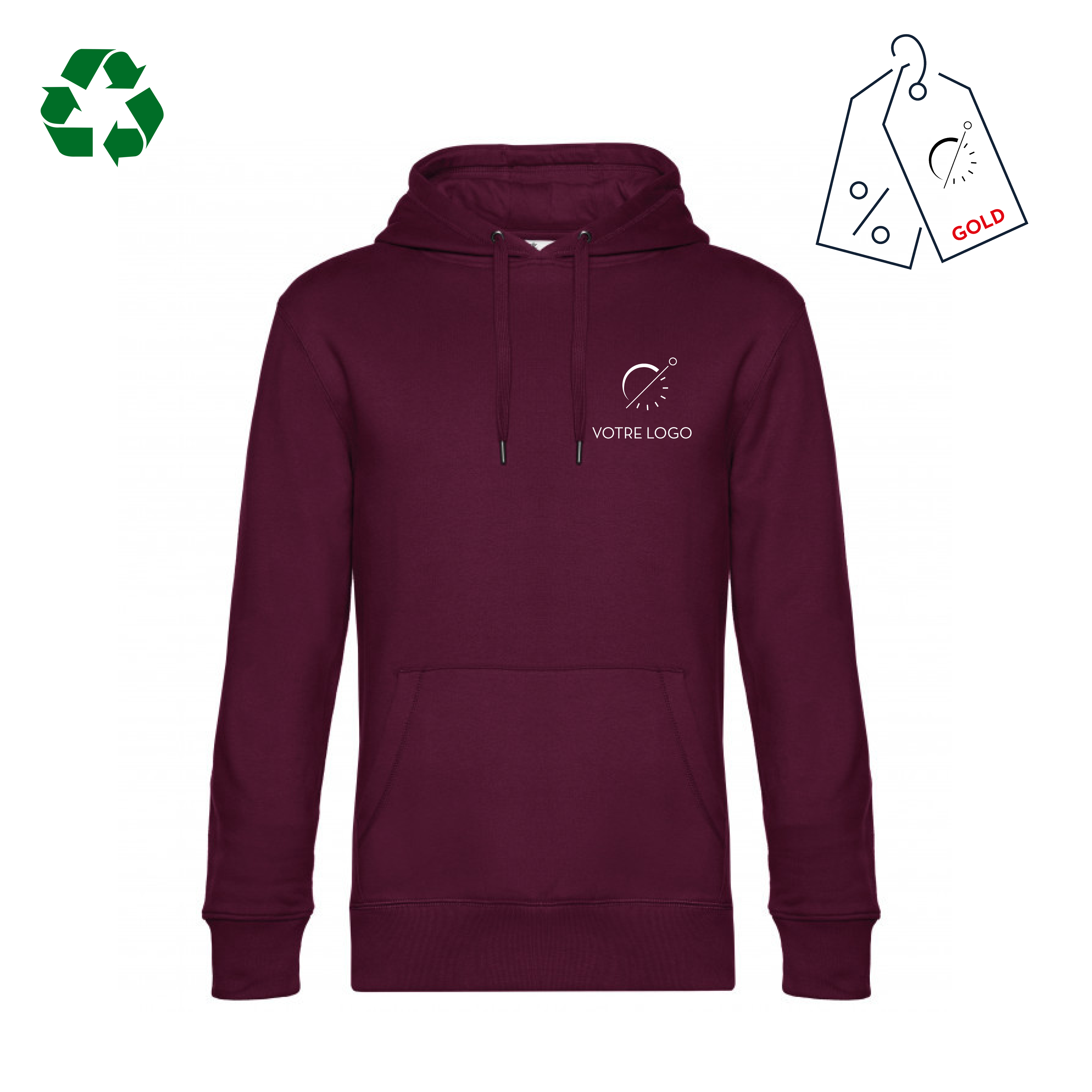 KING HOODY | 280G | HOODIE PERSONNALISÉ