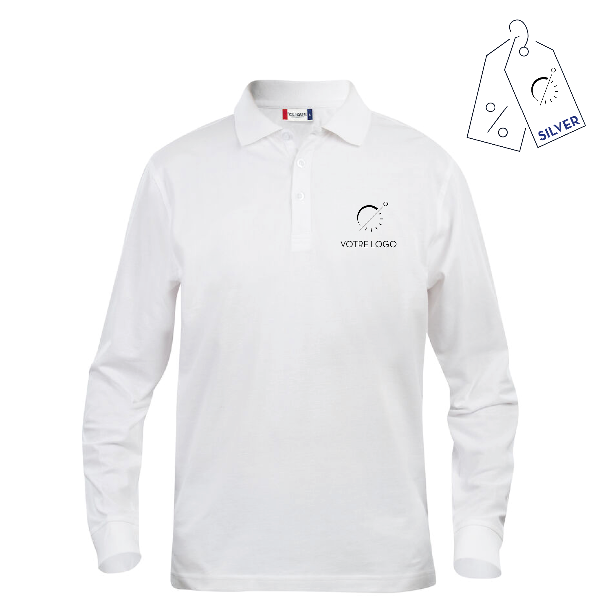 CLASSIC LETO ML | 200G | POLO PERSONNALISABLE