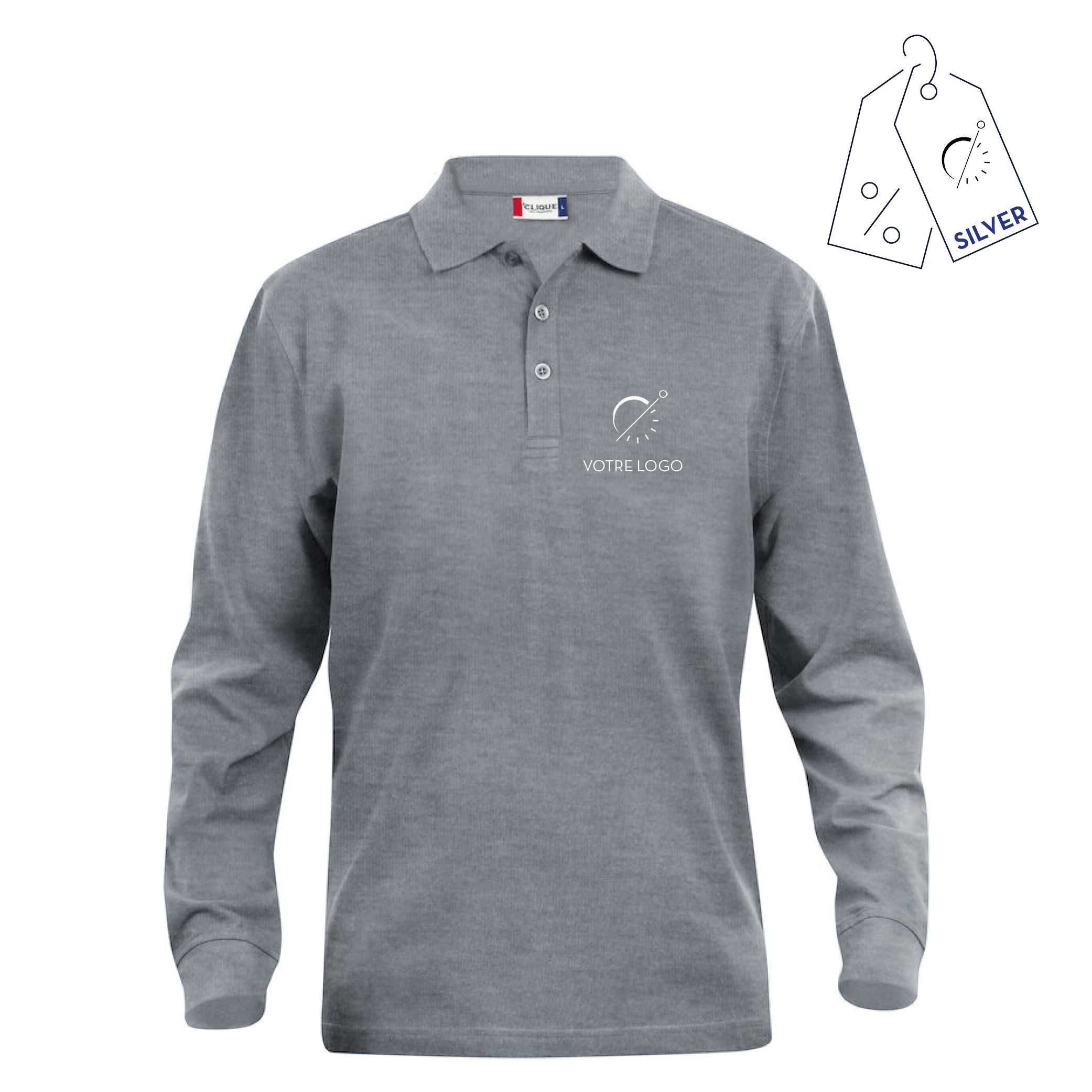 CLASSIC LETO ML | 200G | POLO PERSONNALISABLE