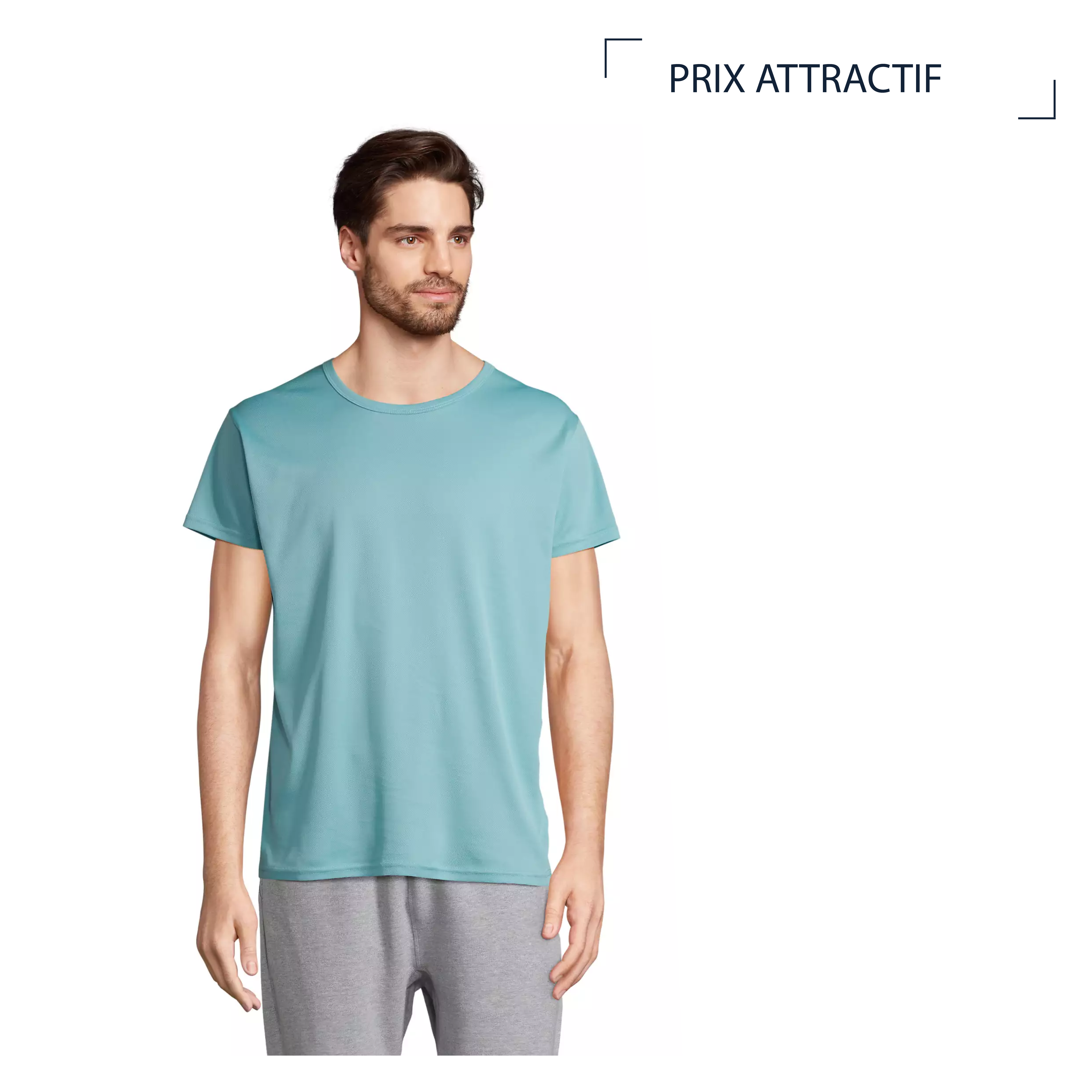 EPHIRA | 130G | T SHIRT DE SPORT UNISEXE