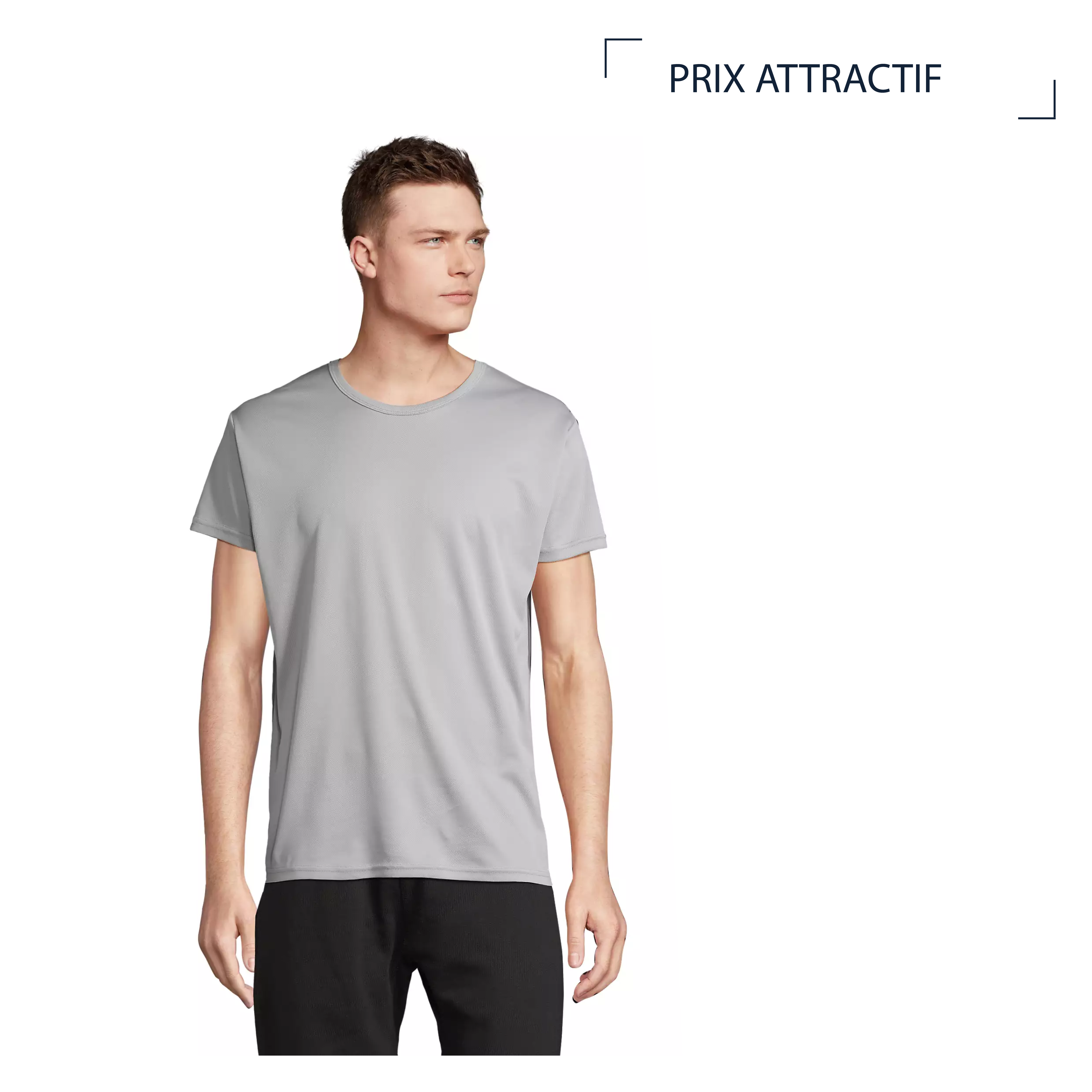 EPHIRA | 130G | T SHIRT DE SPORT UNISEXE