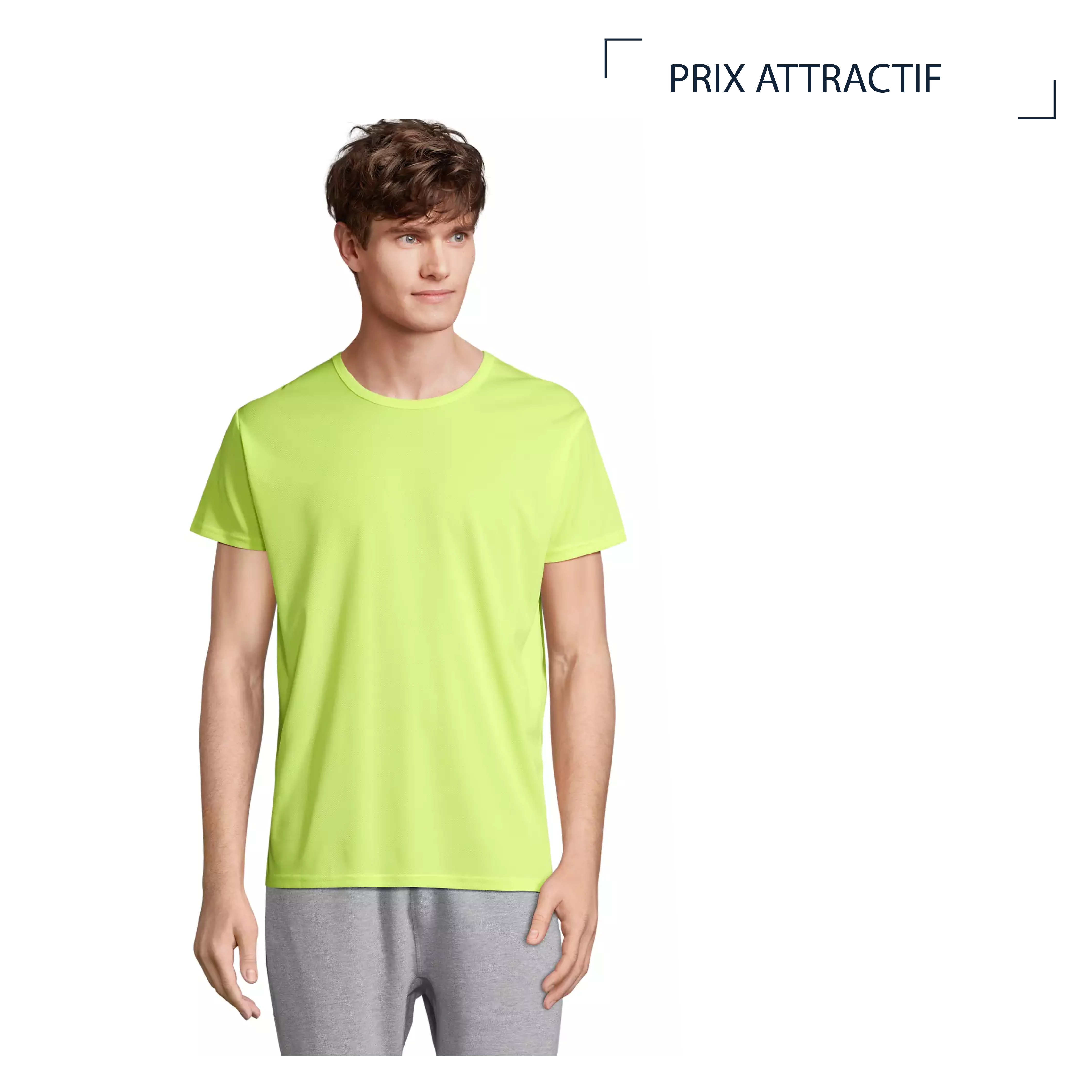 EPHIRA | 130G | T SHIRT DE SPORT UNISEXE