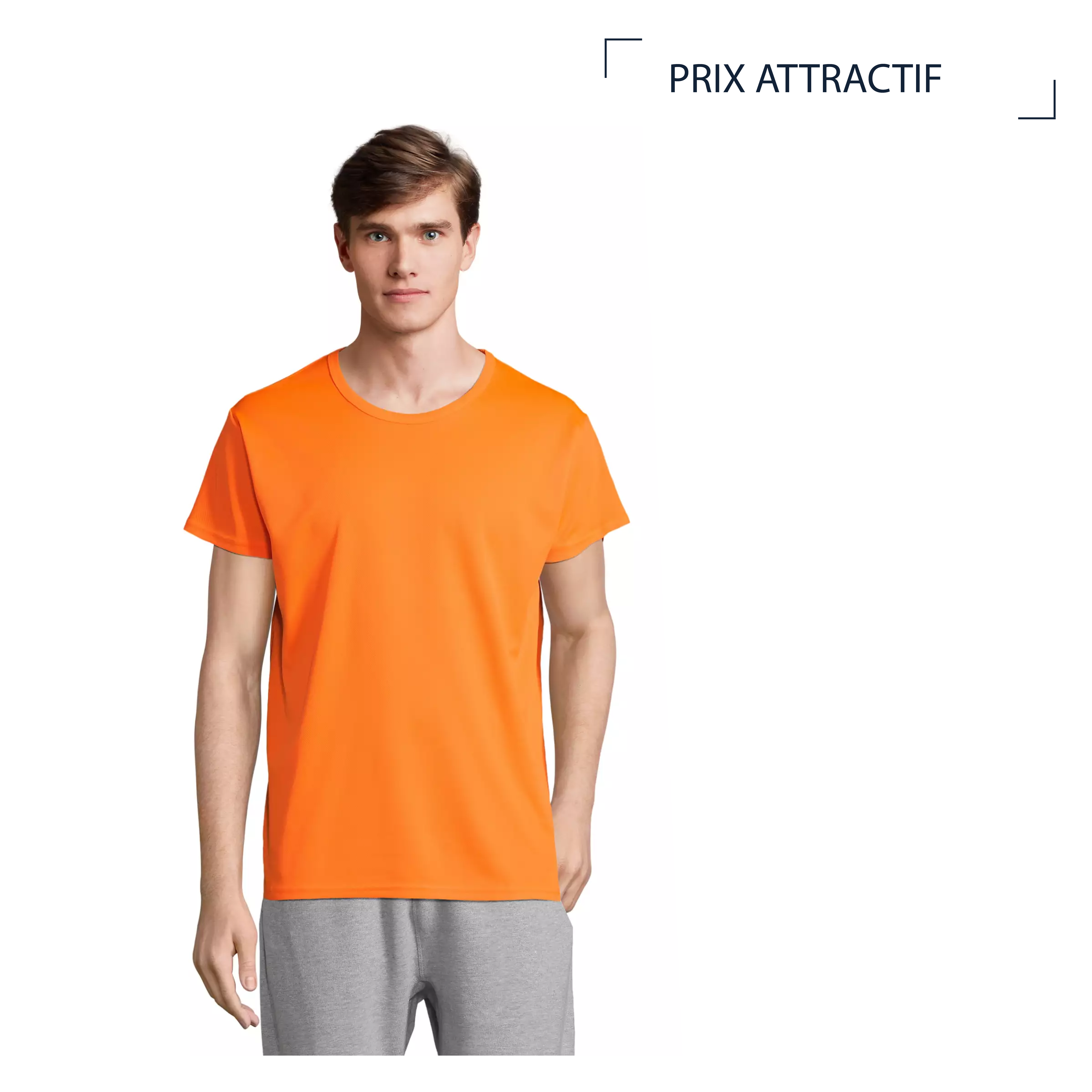 EPHIRA | 130G | T SHIRT DE SPORT UNISEXE